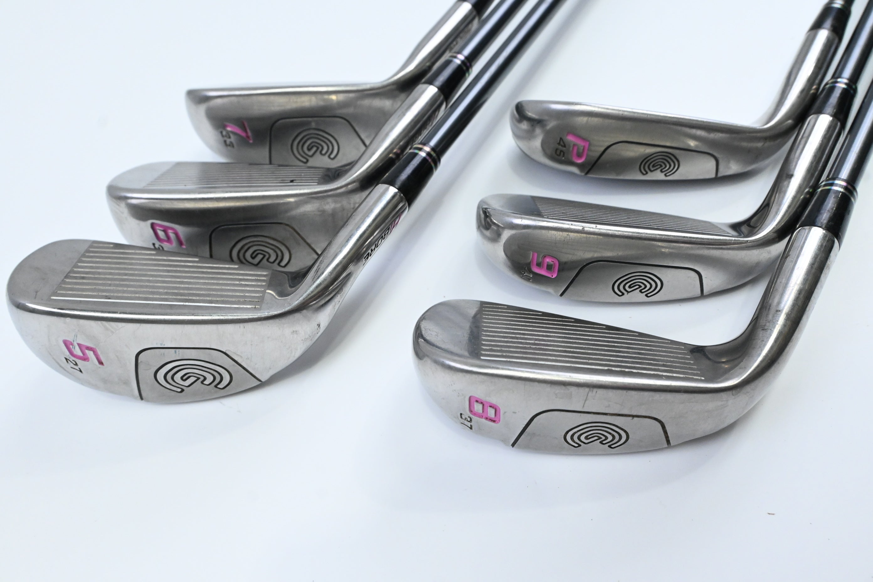 Ladies Cleveland HiBore Irons / 5-PW / Ladies Flex Cleveland 50 Shafts