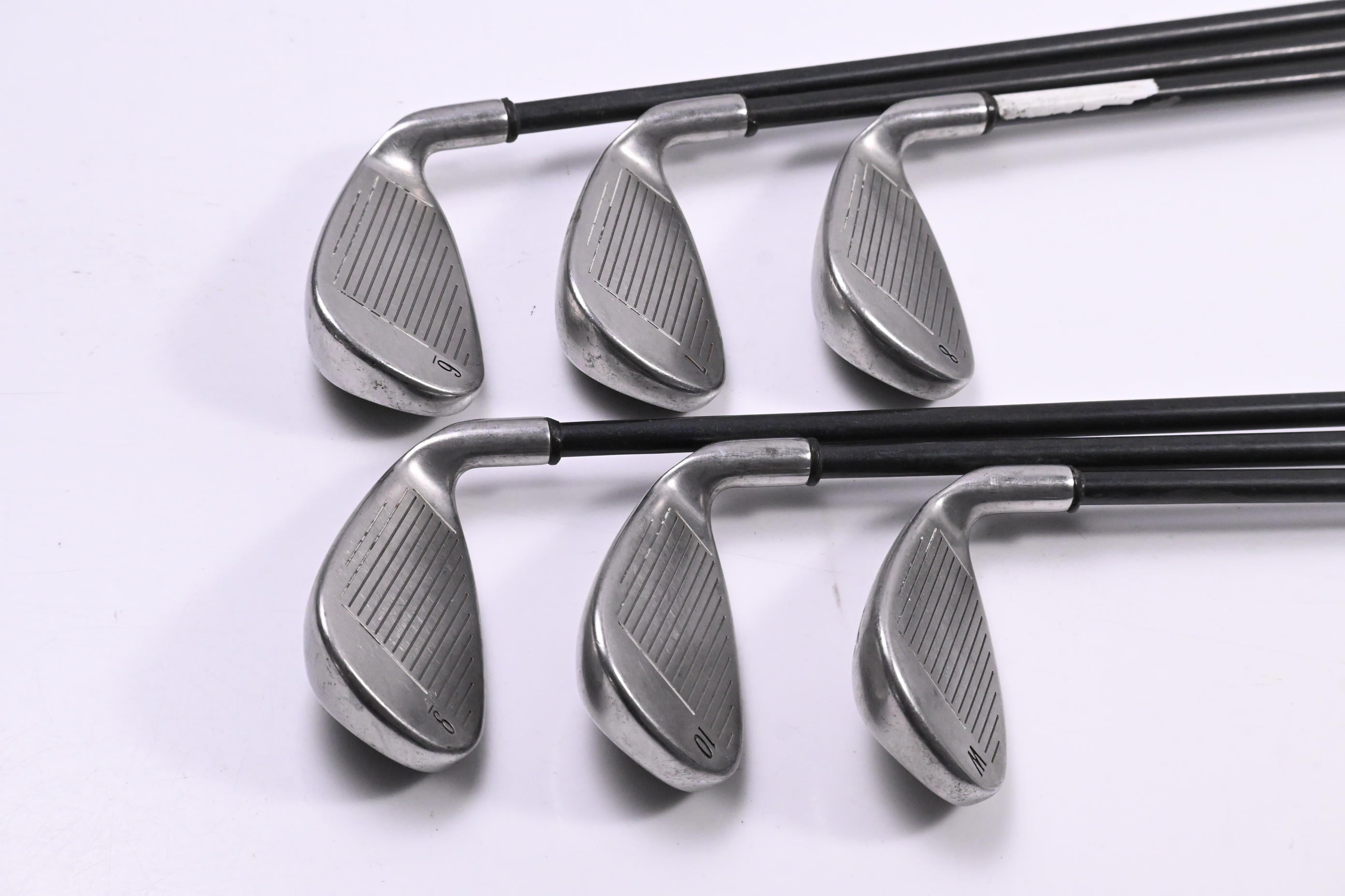 Left Hand Callaway Big Bertha 2002 Irons / 6-PW+GW / Regular Flex Callaway 75