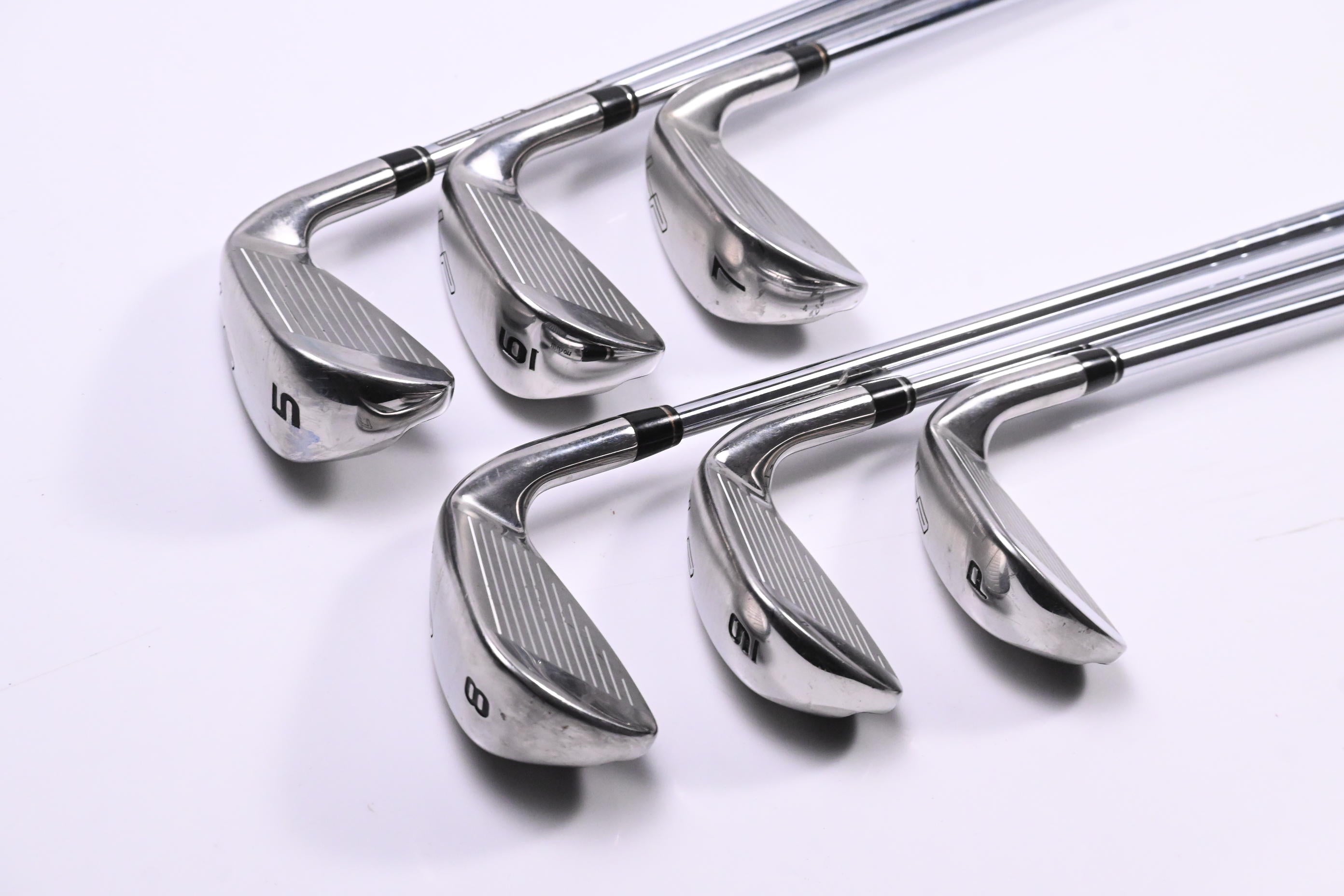 Left Hand Wilson Launch Pad 2022 Irons / 5-PW / Regular Flex KBS Max Ultralite