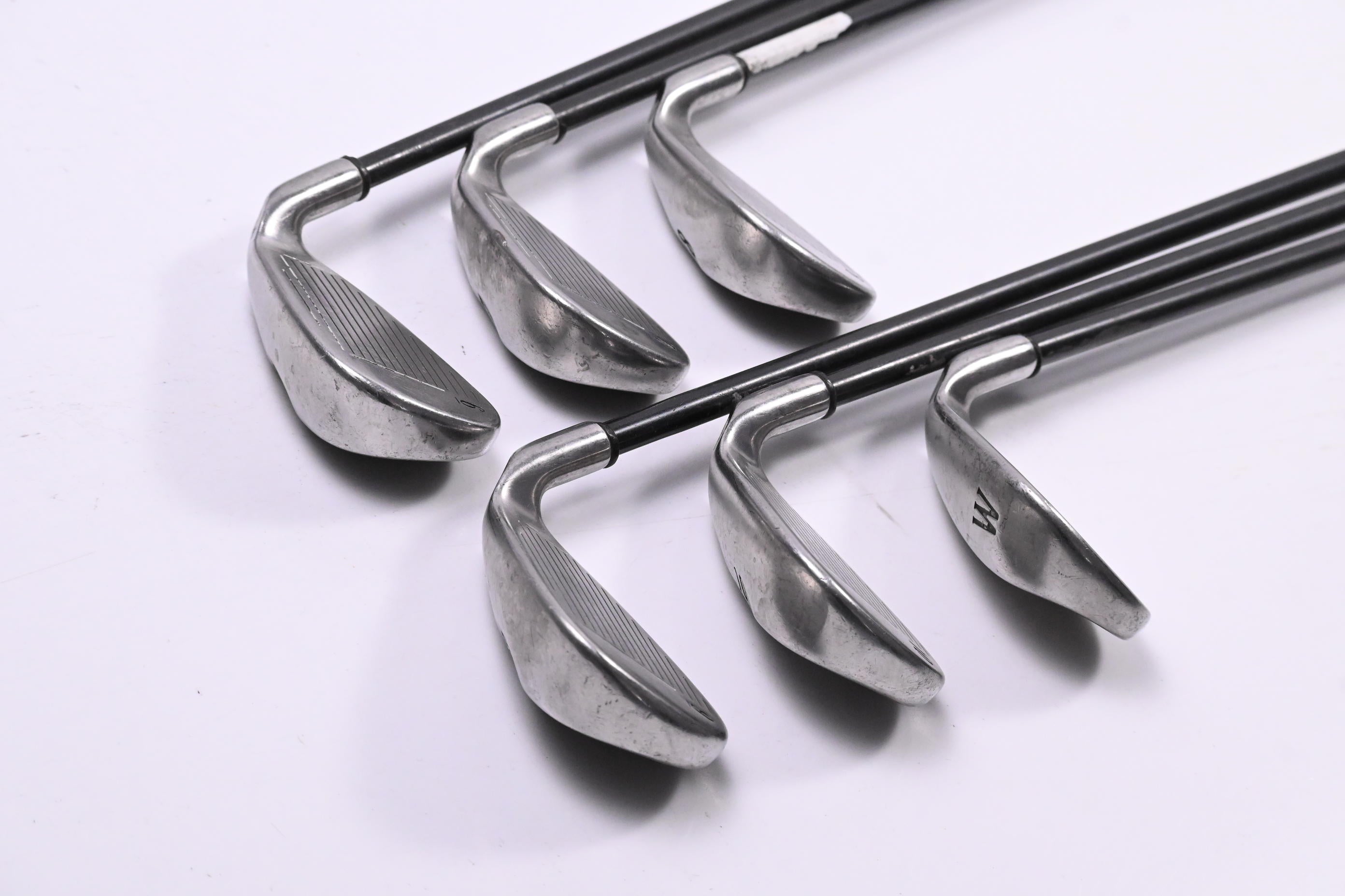 Left Hand Callaway Big Bertha 2002 Irons / 6-PW+GW / Regular Flex Callaway 75