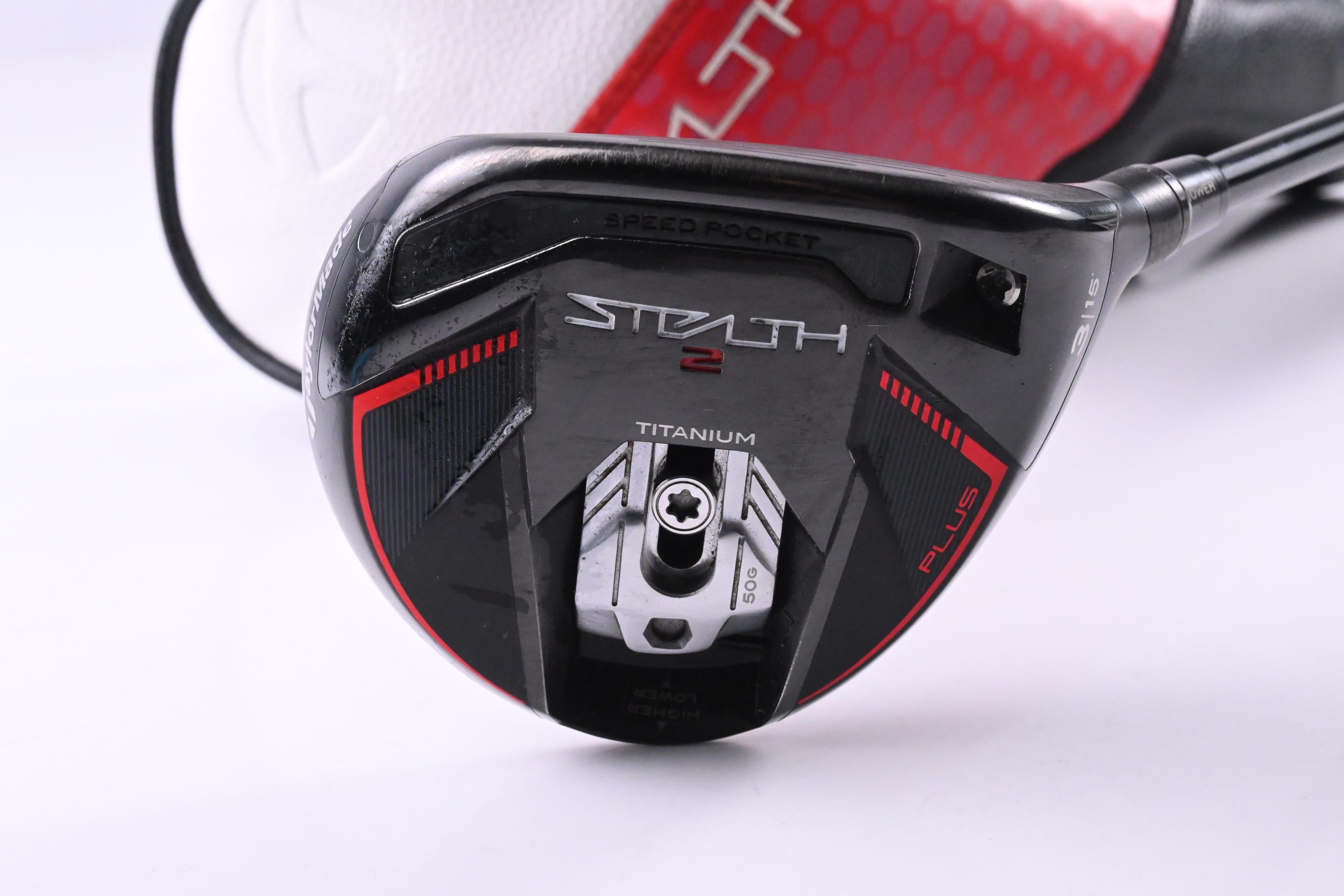 Taylormade Stealth 2 Plus #3 Wood / 15 Degree / Stiff Flex Kai'li Red 75 Shaft