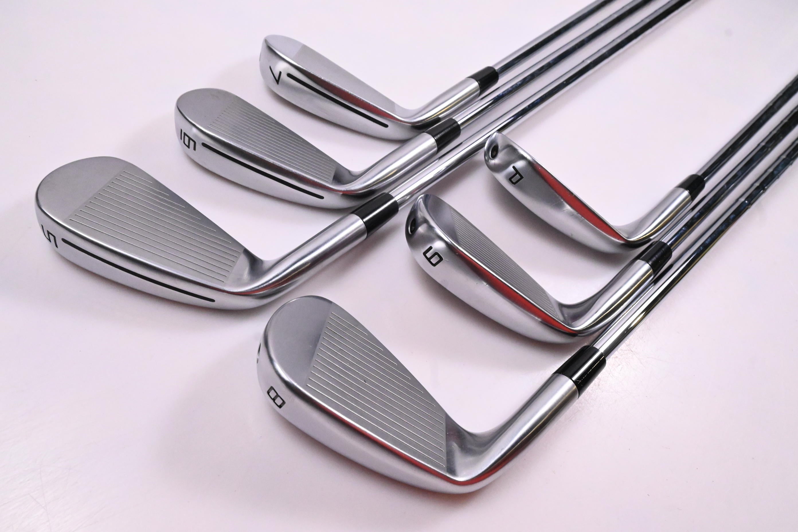 Taylormade P790 2025 Irons / 5-PW / Stiff Flex N.S.Pro Modus3 Tour 105 Shafts