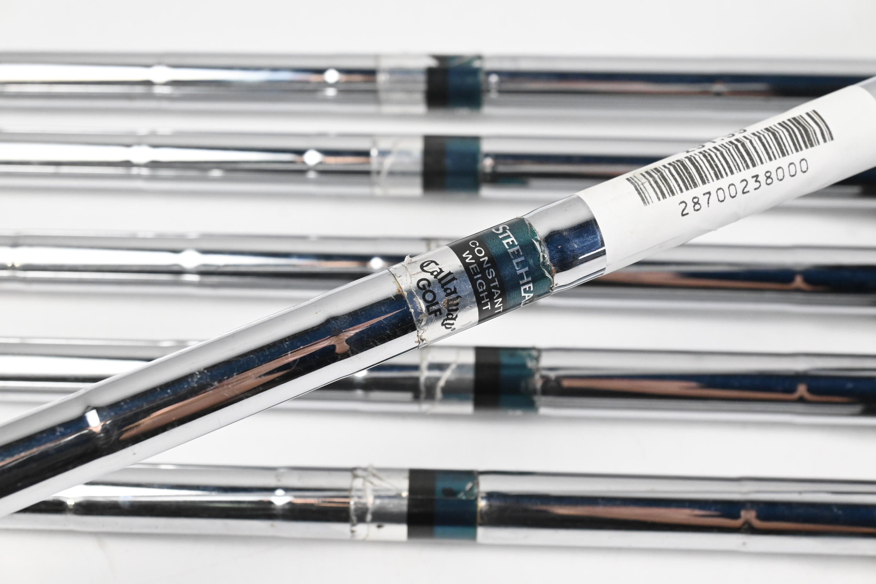 Left Hand Callaway X-14 Irons / 4-9i / Regular Flex Callaway Steelhead Shafts