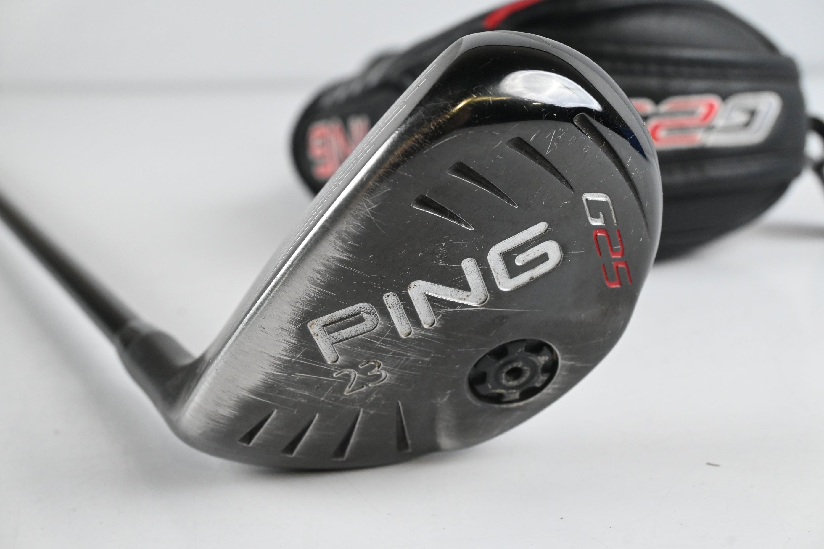 Left Hand Ping G25 #4 Hybrid / 23 Degree / Regular Flex Ping TFC 189 Shaft