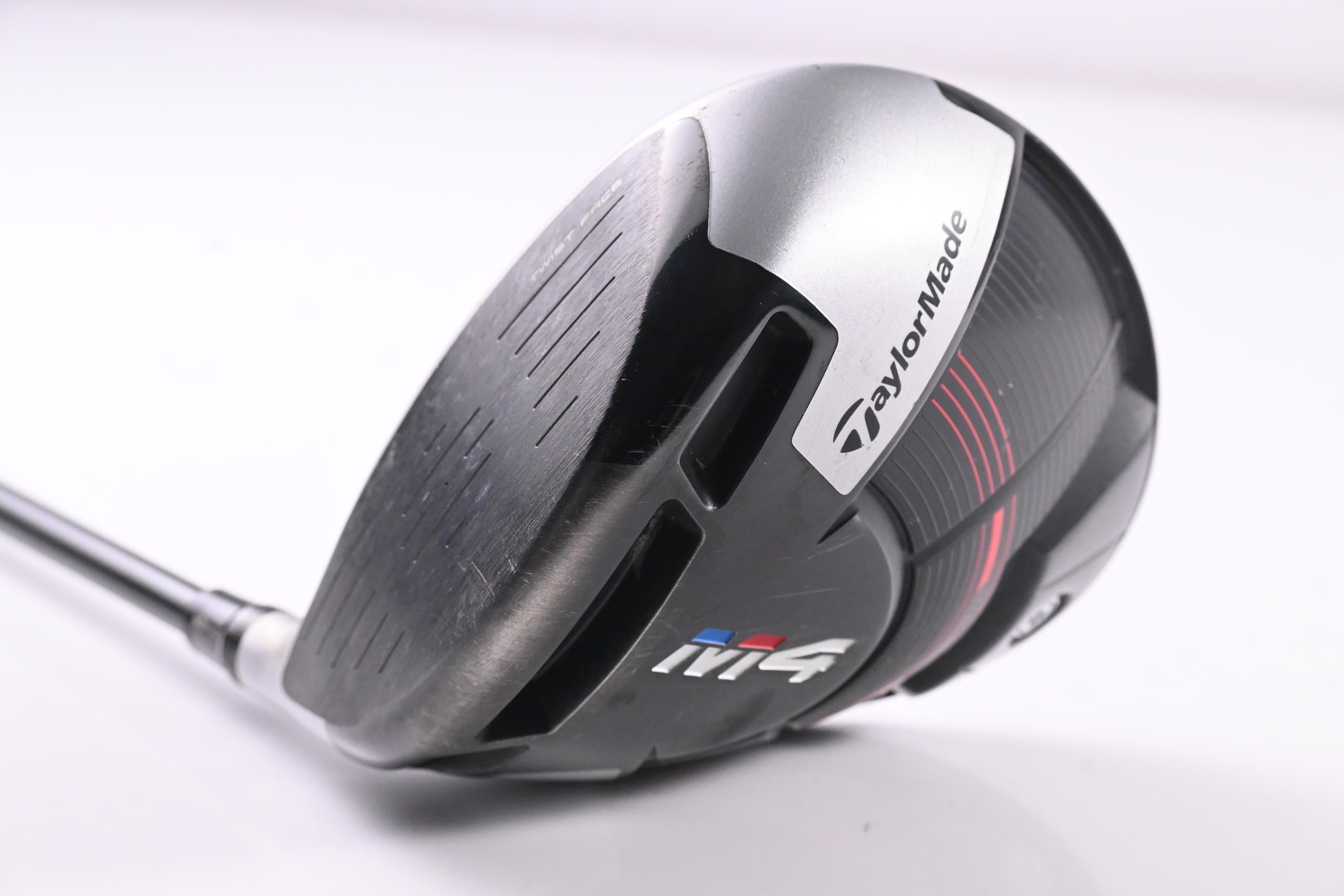 Left Hand Taylormade M4 Driver / 10.5 Degree / Regular Flex Atmos Red 5 Shaft