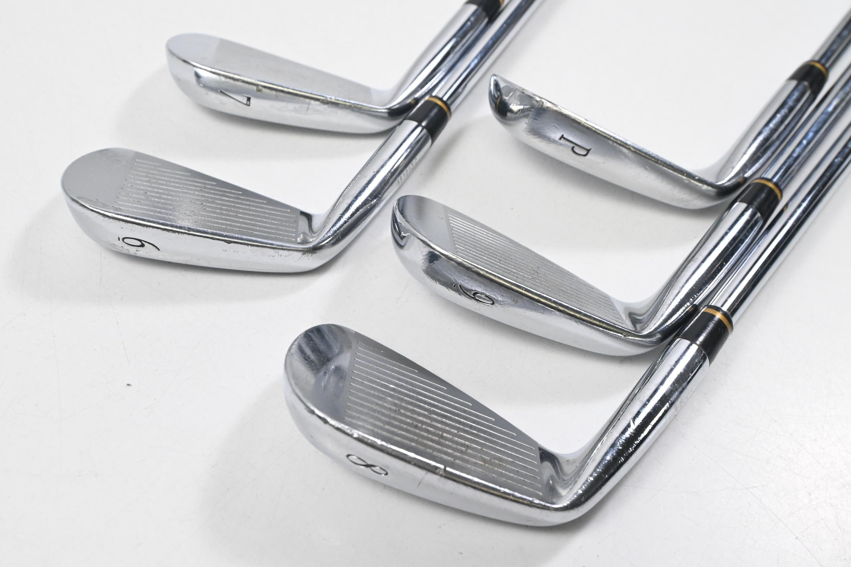 Mizuno MP-4 Irons / 6-PW / Stiff Flex KBS Tour Shafts