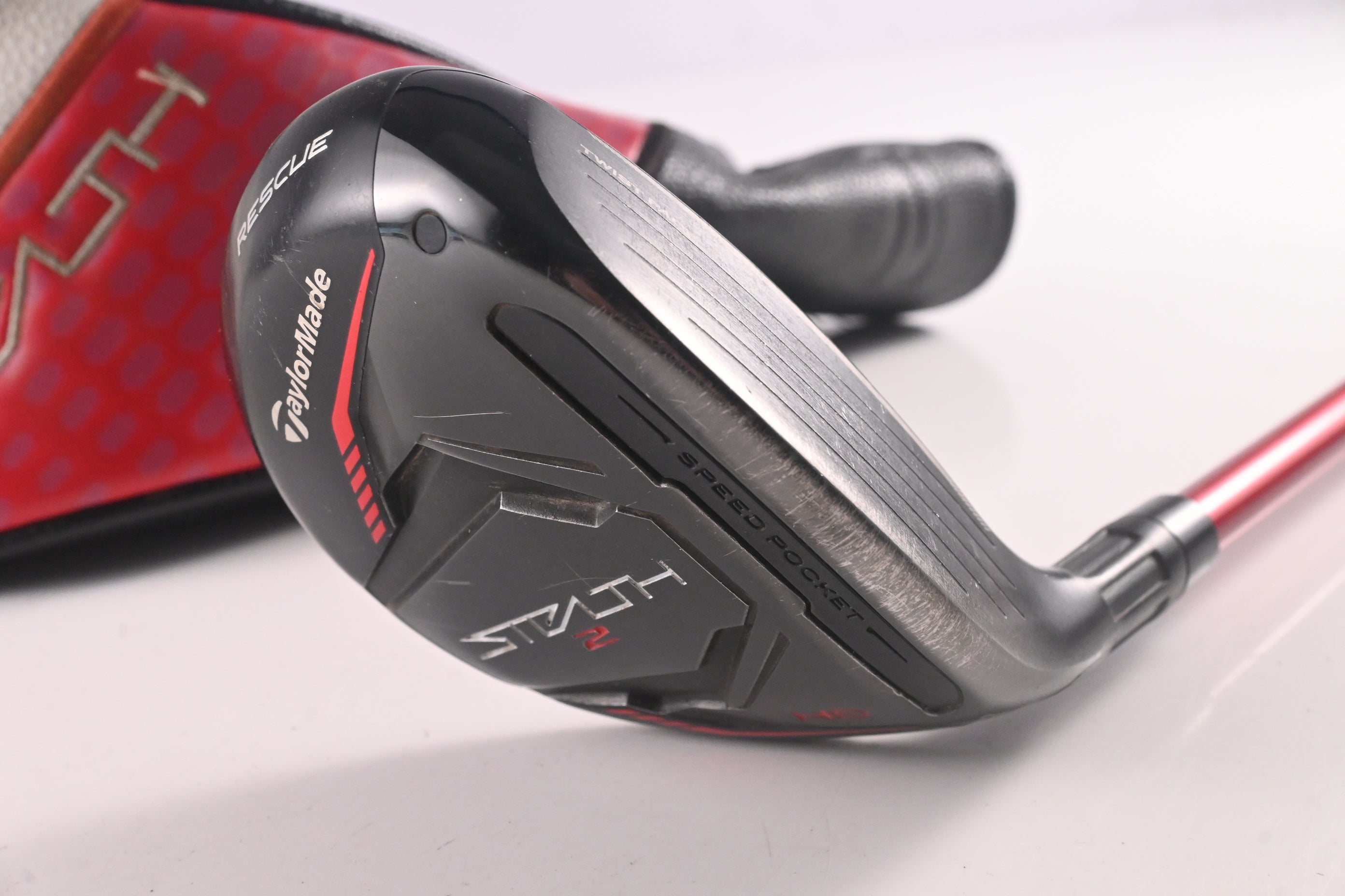 Taylormade Stealth 2 HD #4 Hybrid / 23 Degree / Regular Flex Speeder NX Red 50