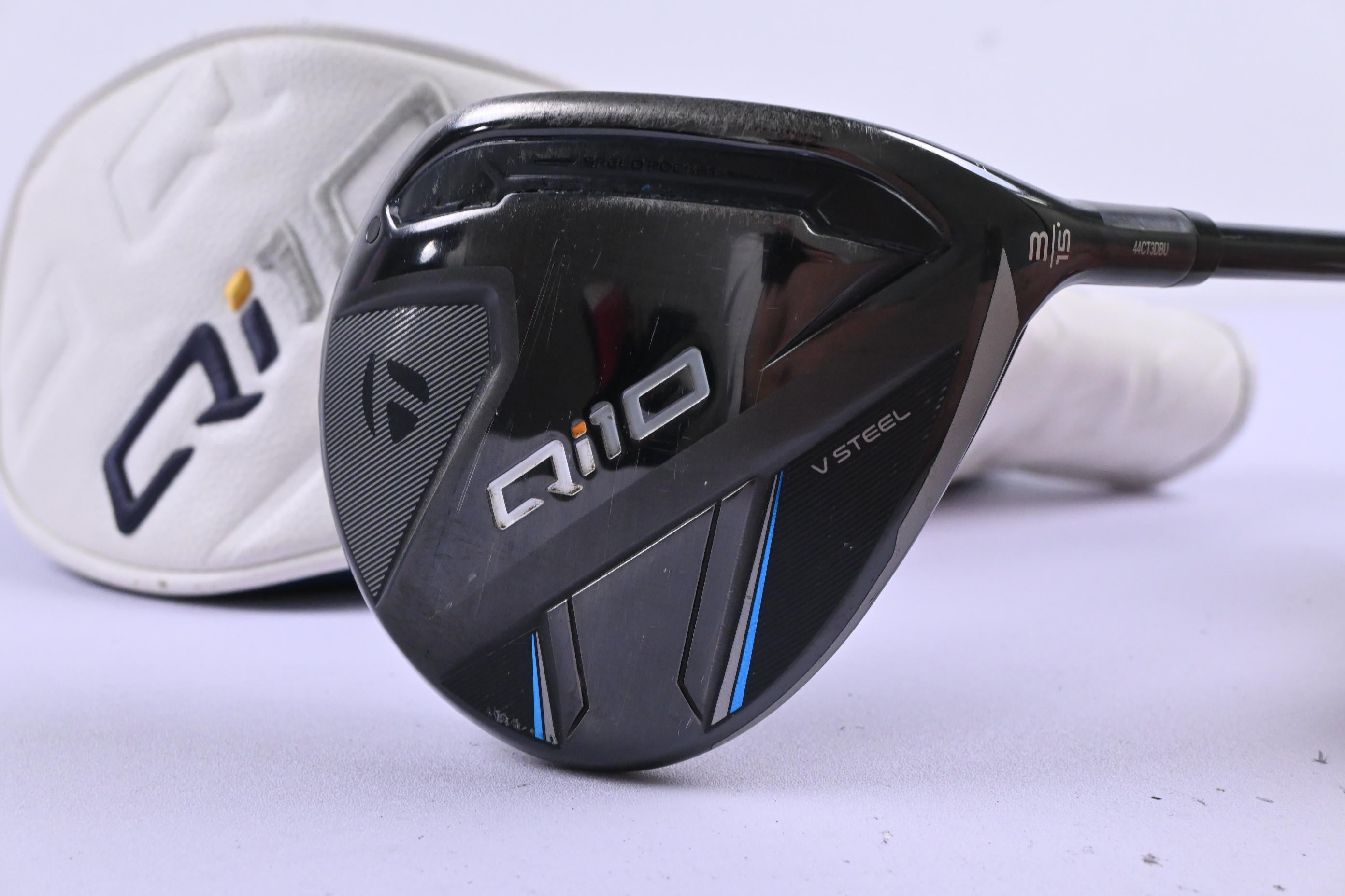 Taylormade Qi10 #3 Wood / 15 Degree / Stiff Flex Fujikura Ventus TR Blue 6