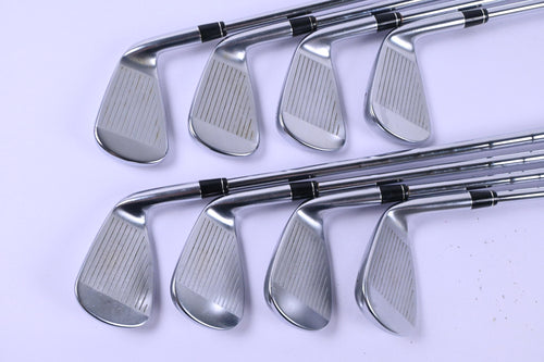 Left Hand Callaway Apex 19 Irons / 4-PW+GW / Stiff Flex KBS Tour 120 Shafts