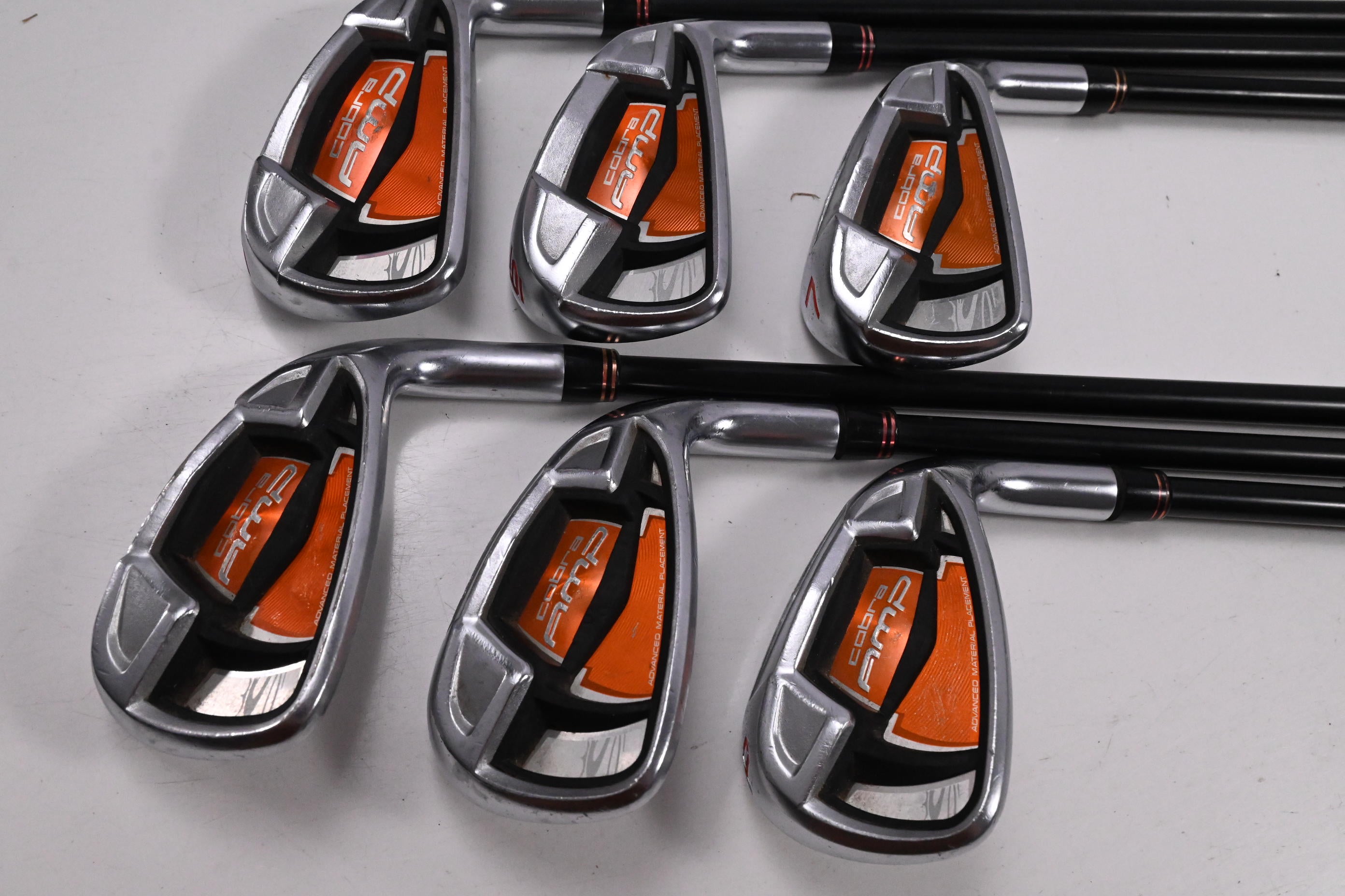 Cobra AMP Irons / 5-PW / Senior Flex Cobra AMP Shafts