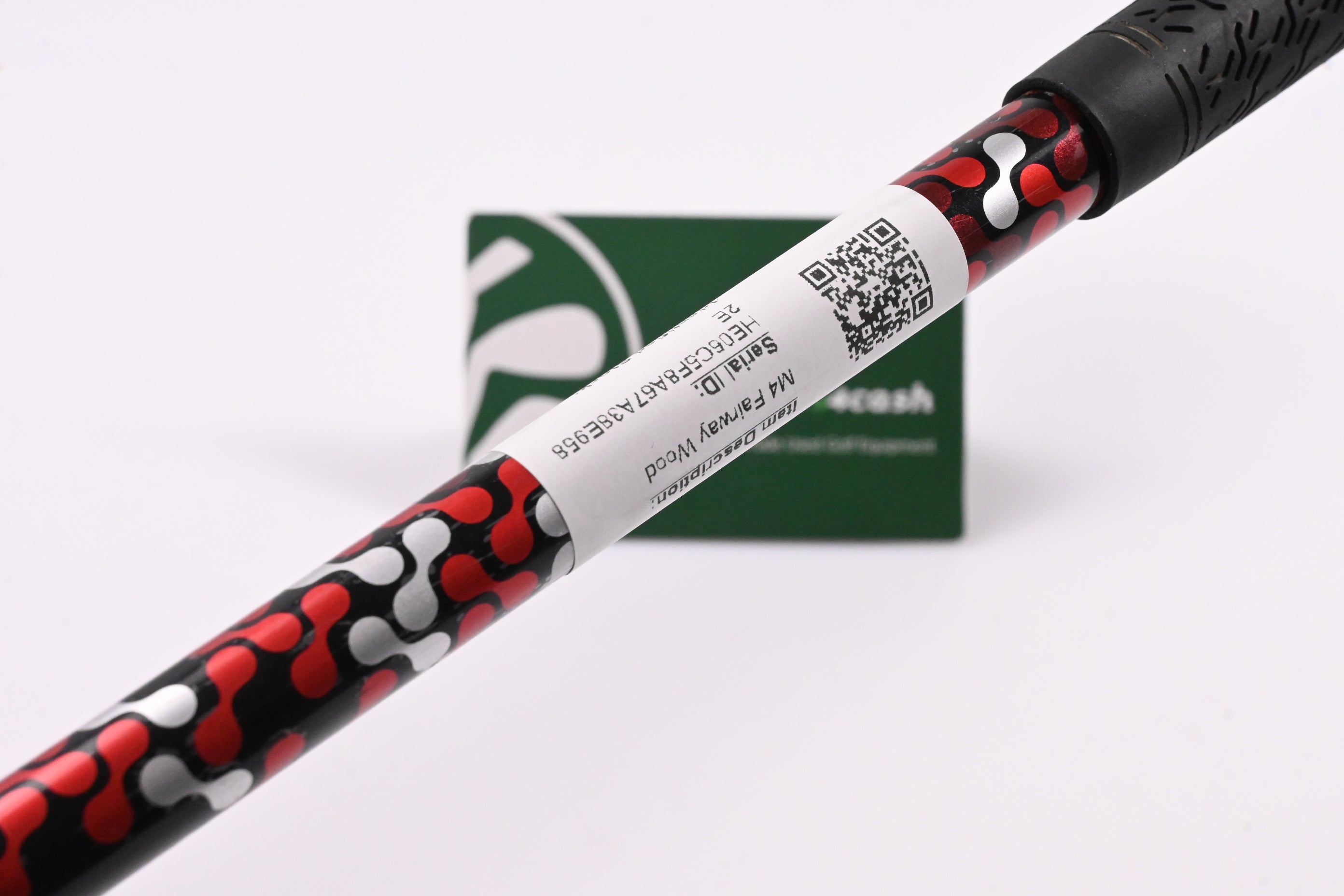 Left Hand Taylormade M4 #3 Wood / 16.5 Degree / Regular Flex Atmos Red 5 Shaft
