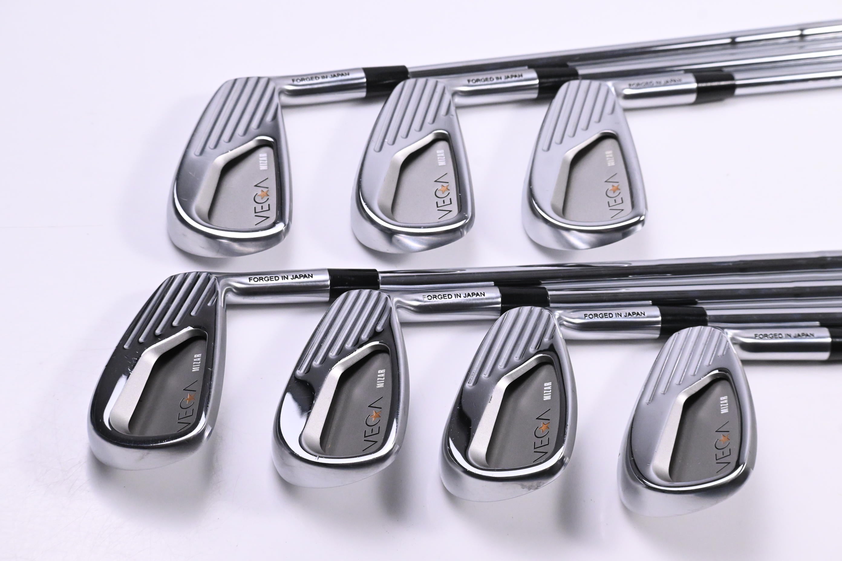 Vega Mizar Irons / 5-PW+GW / Stiff Flex Shimada Tour Lite Steel Shafts