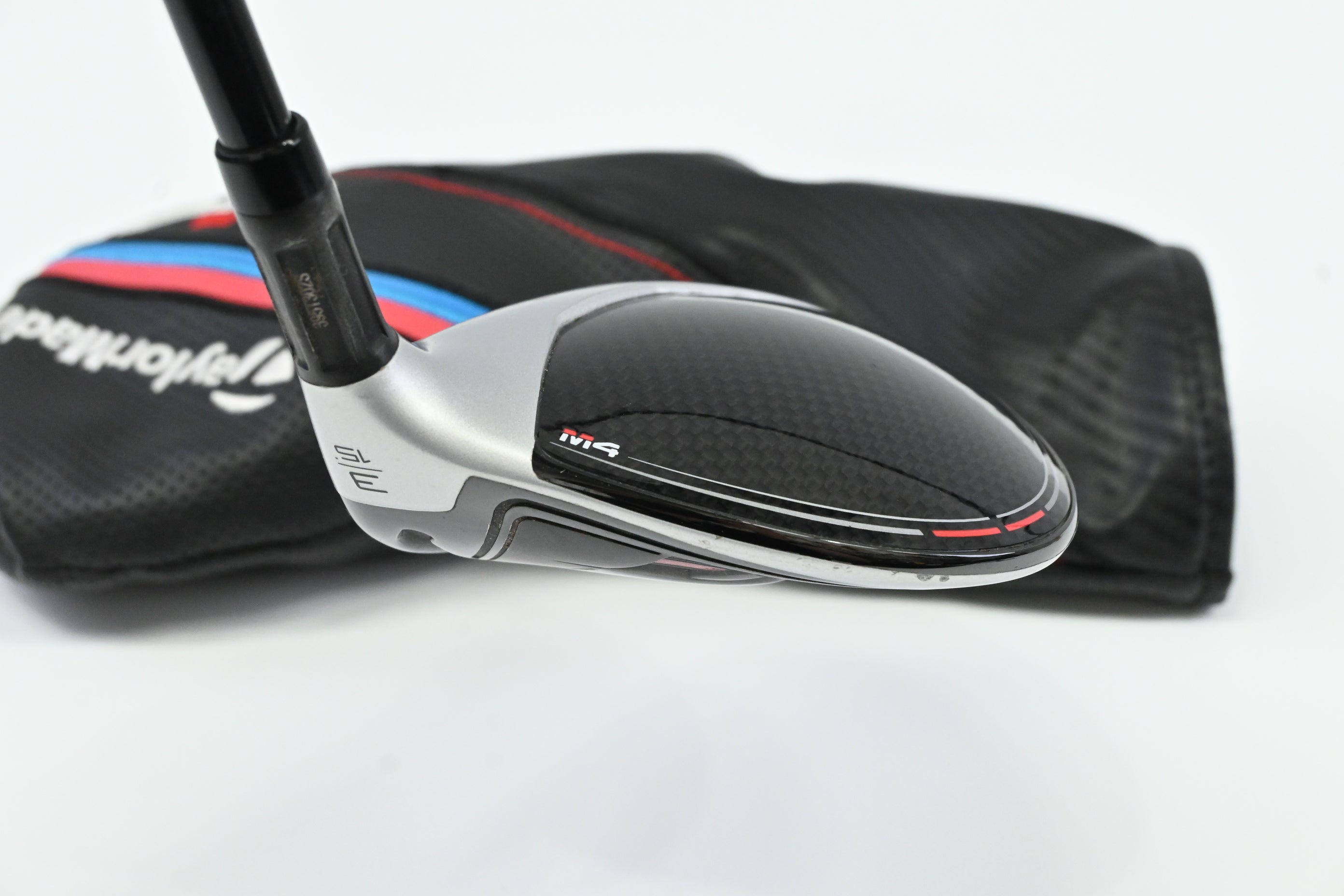 Taylormade M4 #3 Wood / 15 Degree / Stiff Flex Fujikura Atmos Red 6 Shaft