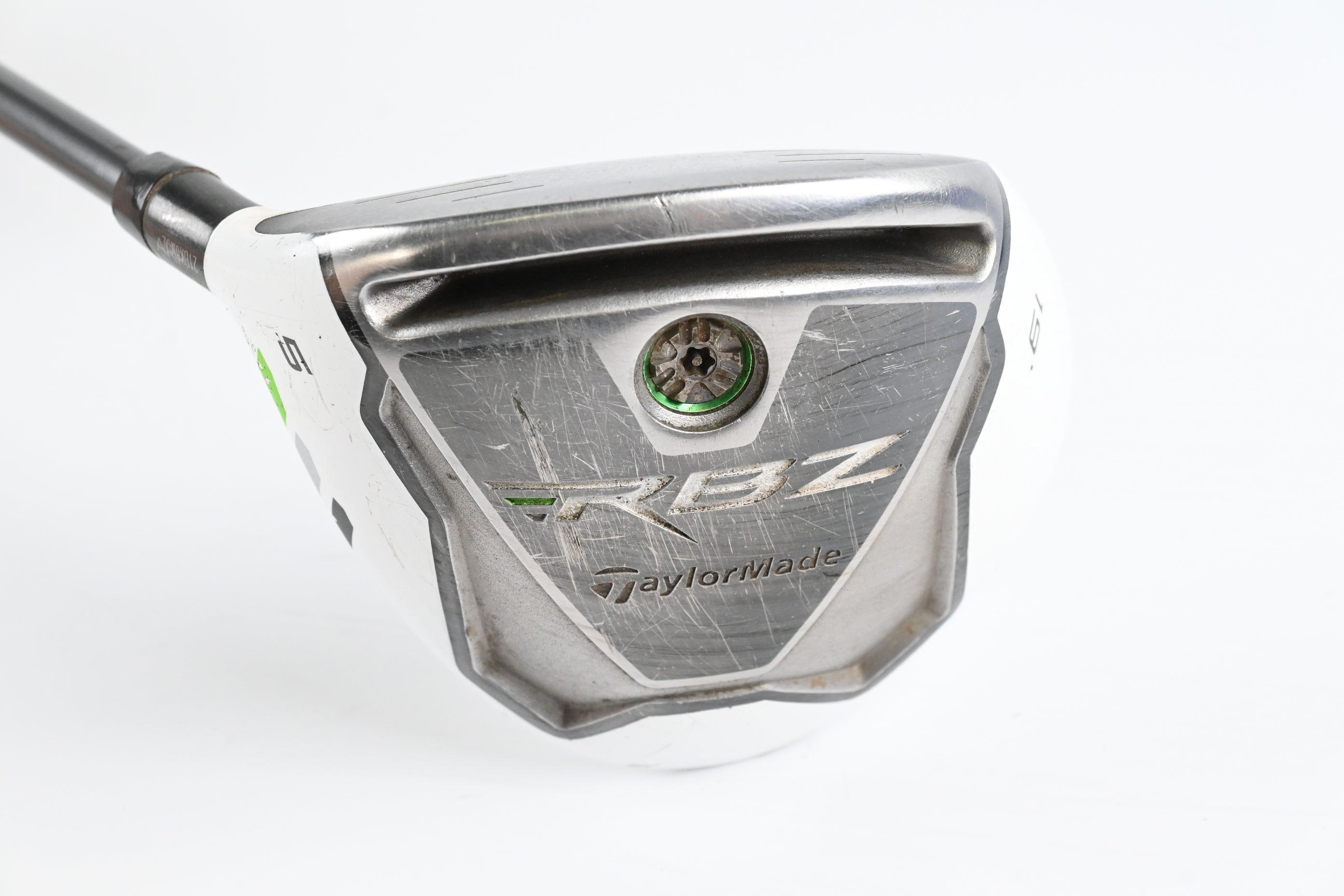 Left Hand Taylormade RBZ #5 Wood / 19 Degree / Stiff Flex Matrix Ozik Xcon-7