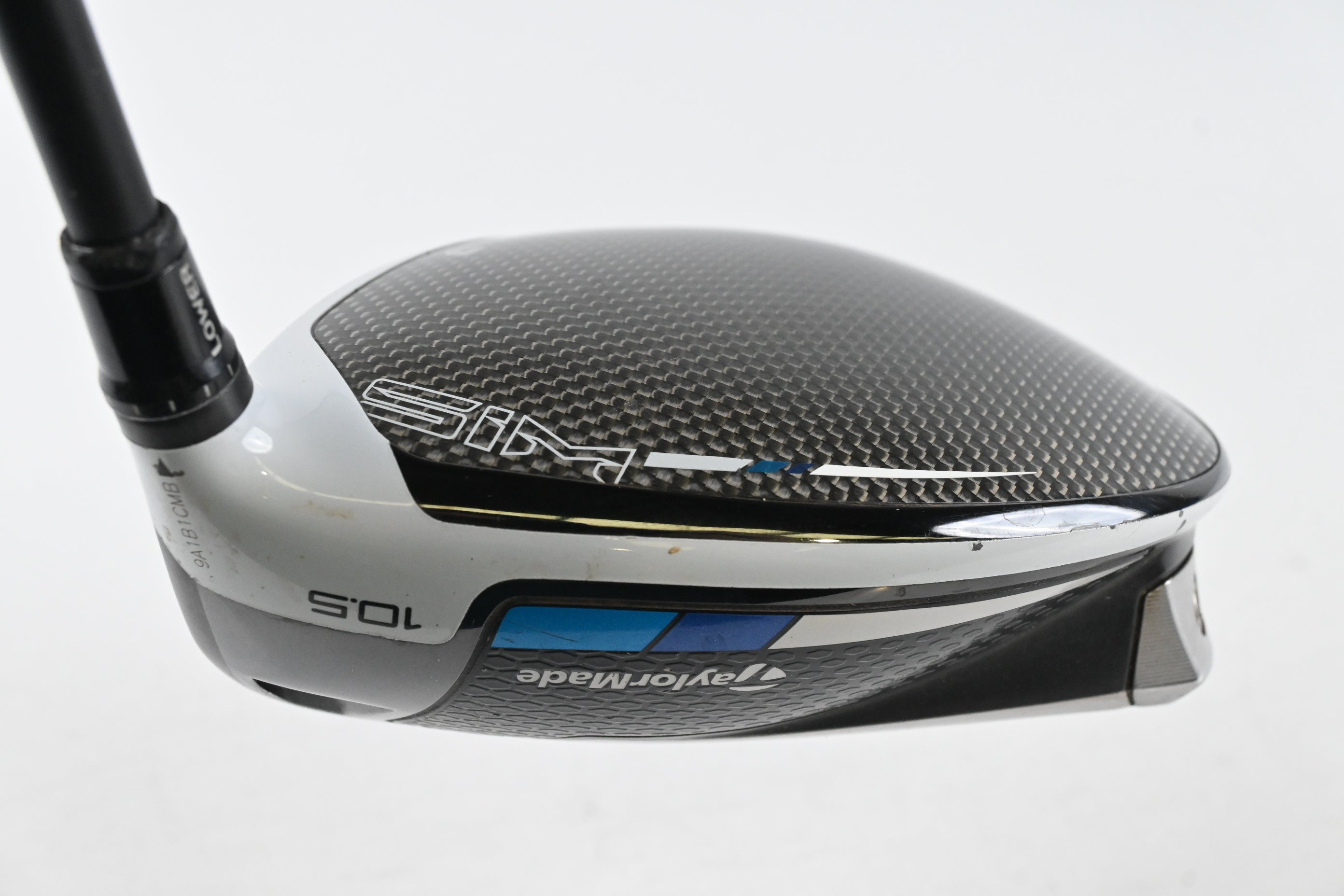 Taylormade SIM Max Driver / 10.5 Degree / Stiff Flex Aldila Rogue 110 MSI 70 Shaft