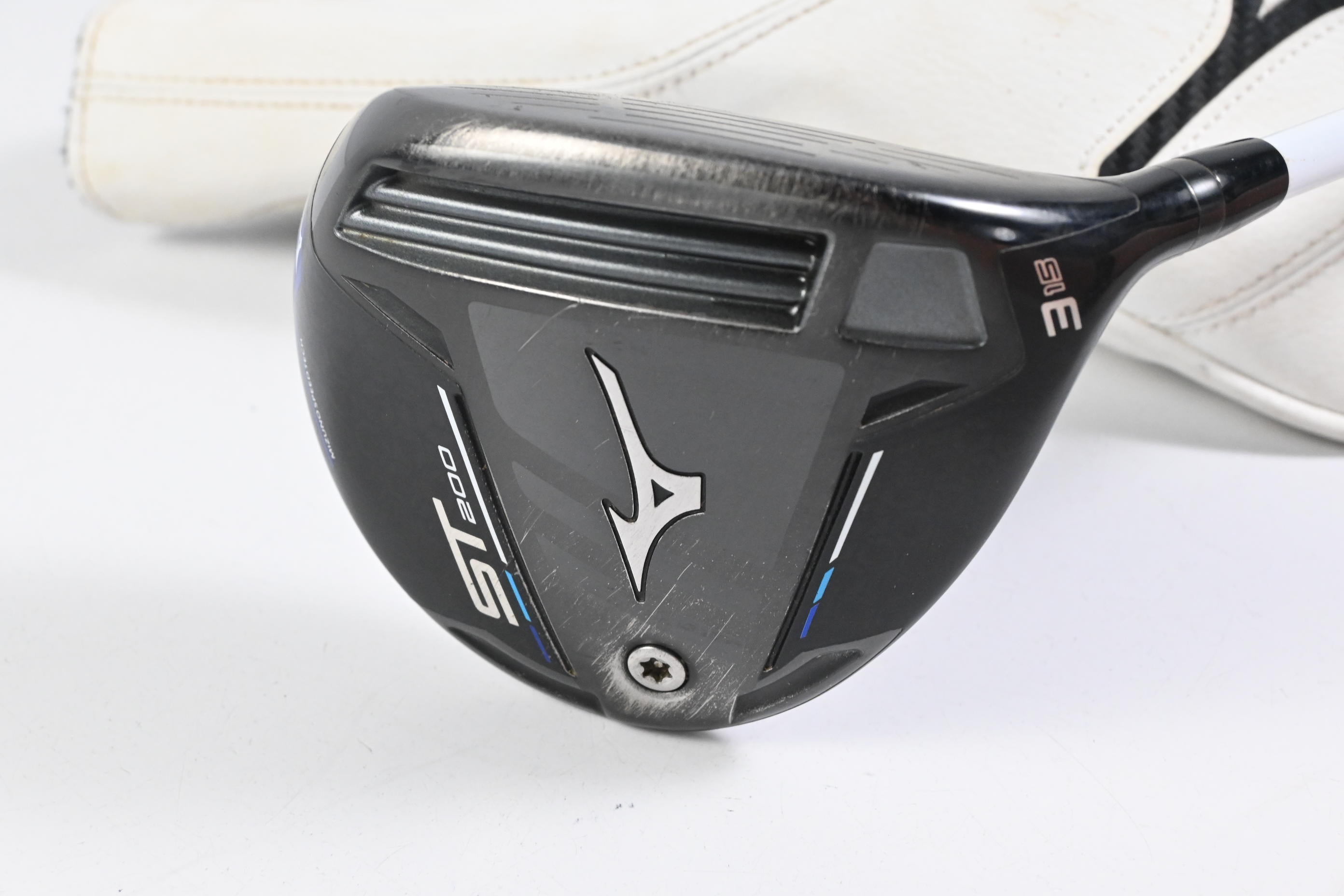 Mizuno ST200 #3 Wood / 15 Degree / Stiff Flex Fujikura Atmos White 6 Shaft