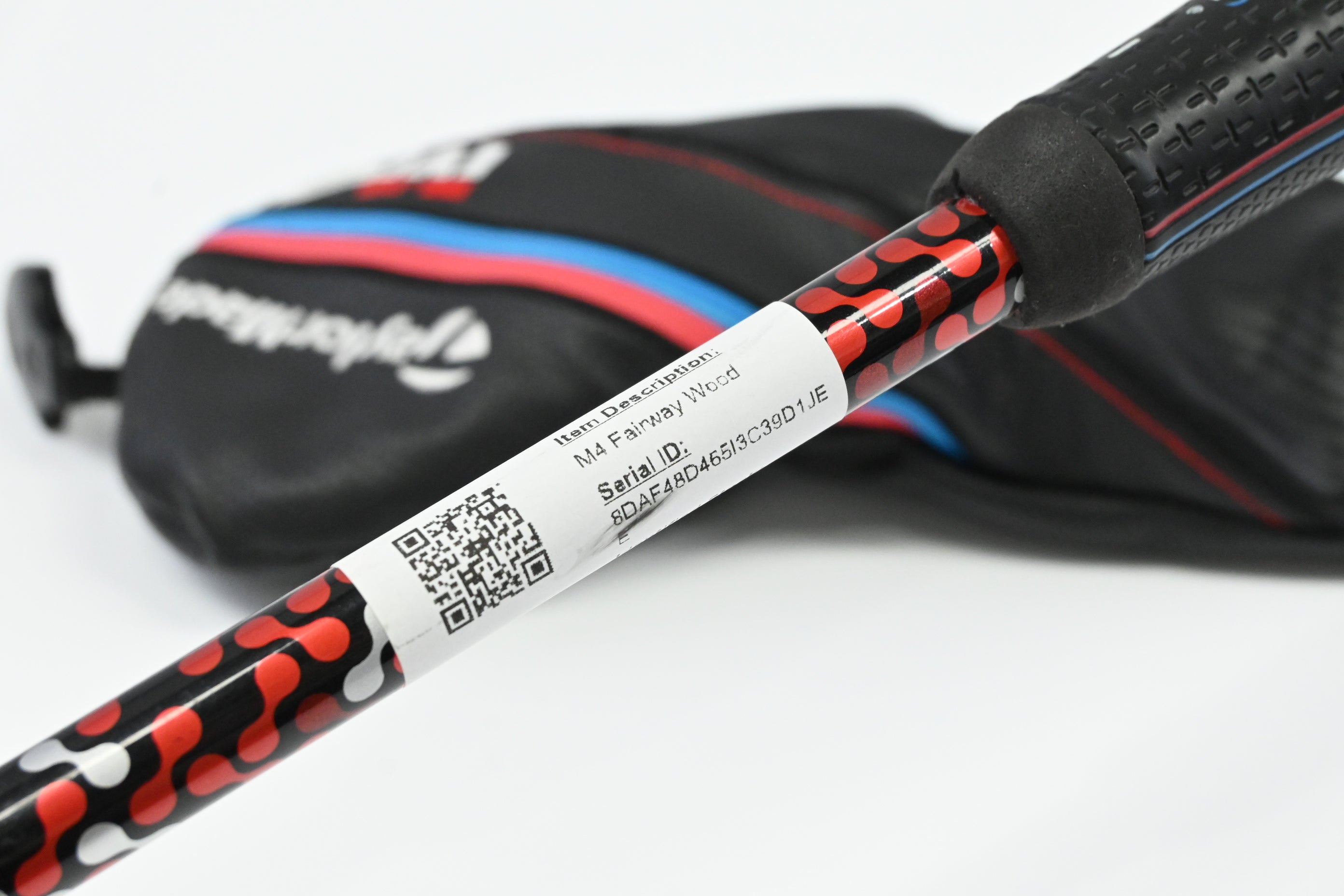 Taylormade M4 #3 Wood / 15 Degree / Stiff Flex Fujikura Atmos Red 6 Shaft