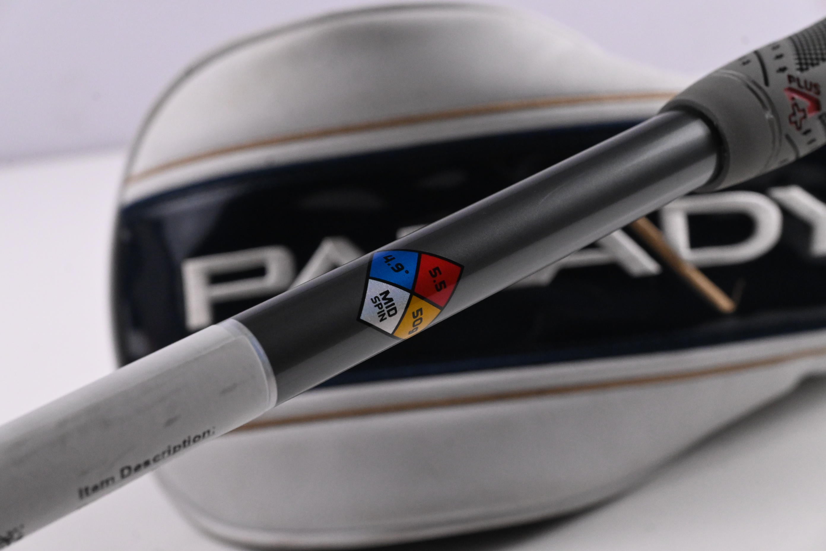Callaway Paradym Driver / 10.5 Degree / Regular Flex HZRDUS Silver 50 Shaft