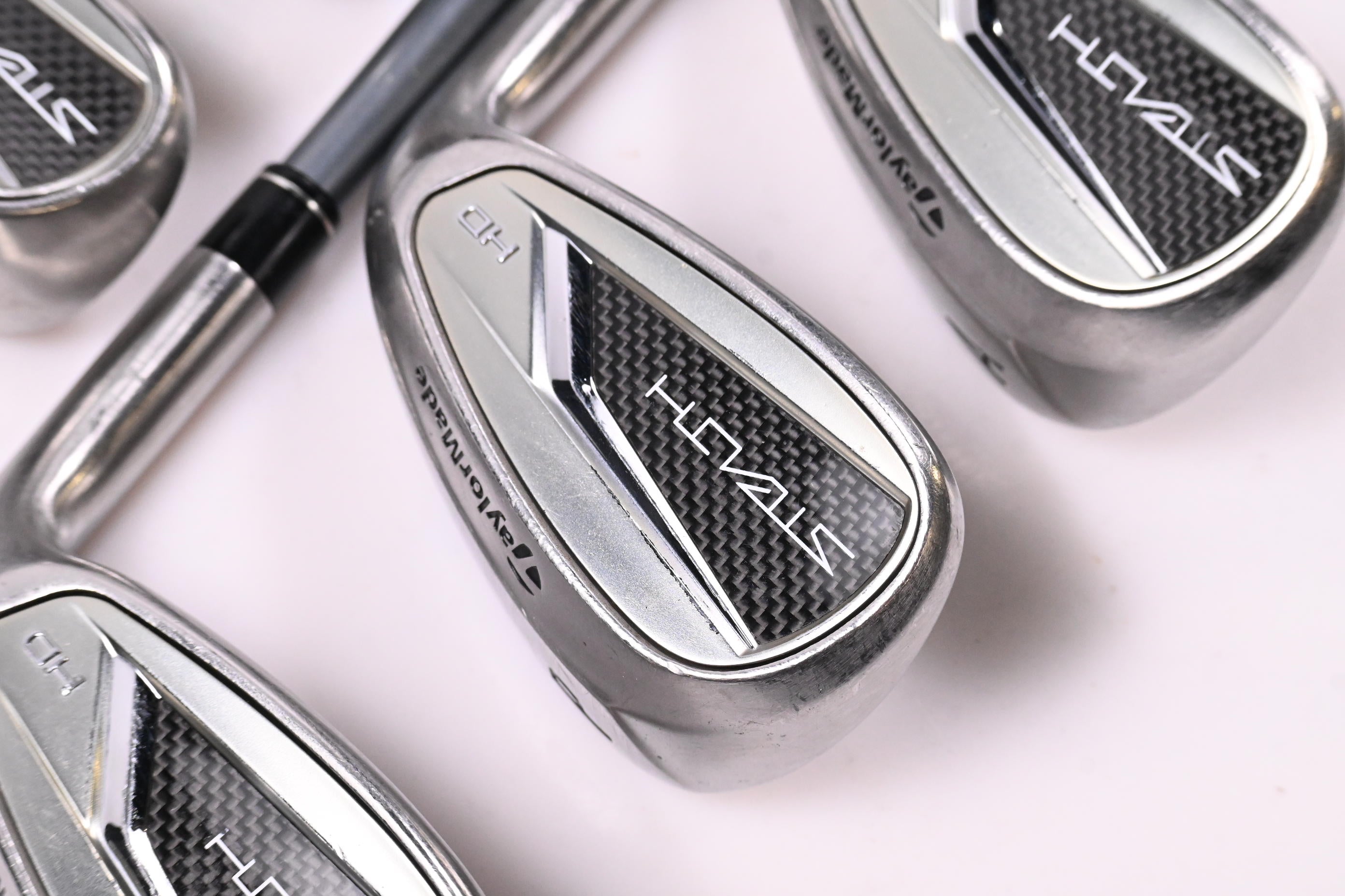 Taylormade Stealth HD Irons / 7-PW+GW / Senior Flex Fujikura Speeder NX 50
