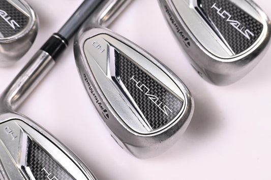 Taylormade Stealth HD Irons / 7-PW+GW / Senior Flex Fujikura Speeder NX 50