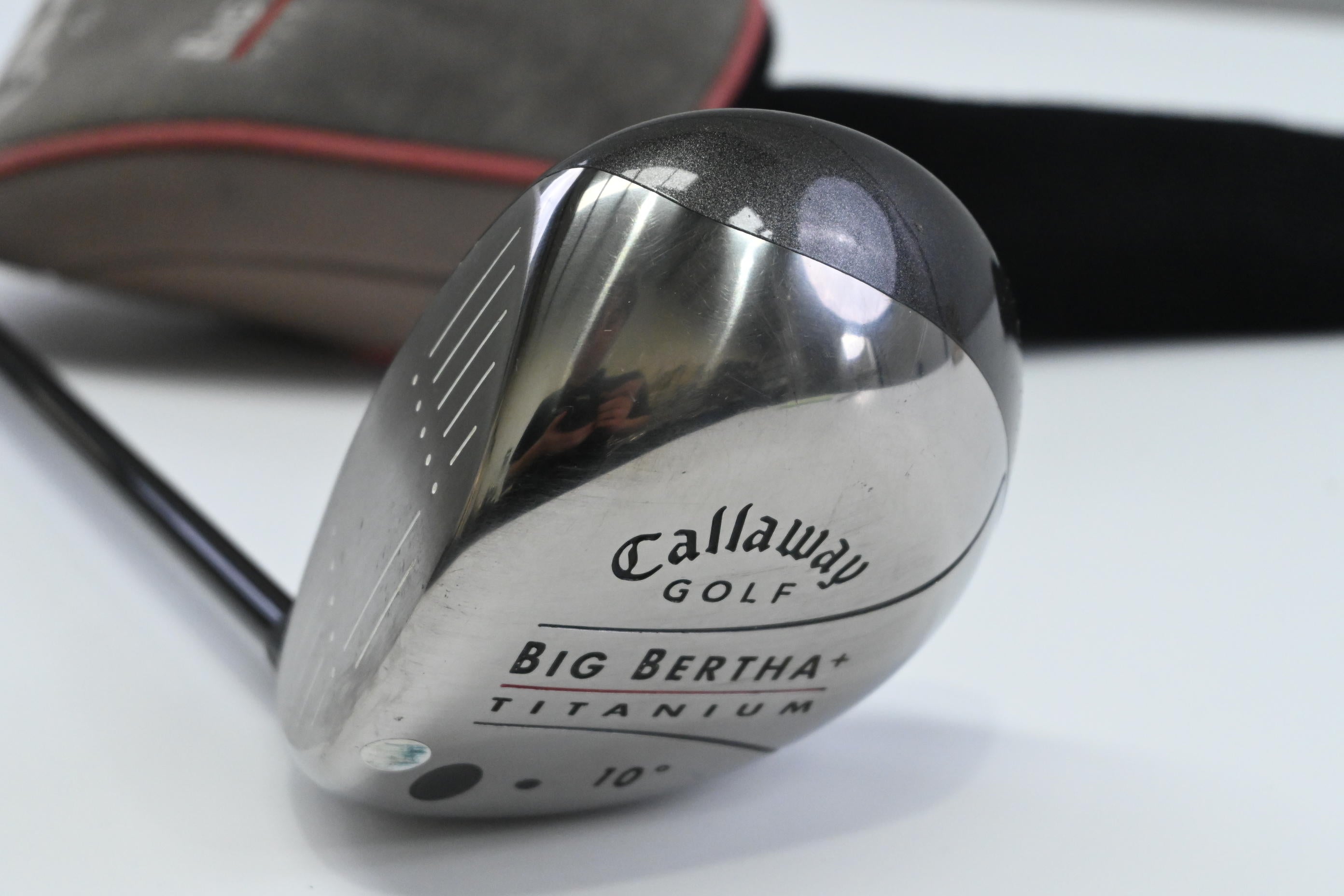 Left Hand Callaway Big Bertha Titanium Driver / 10 Degree / Regular Flex RCH 65