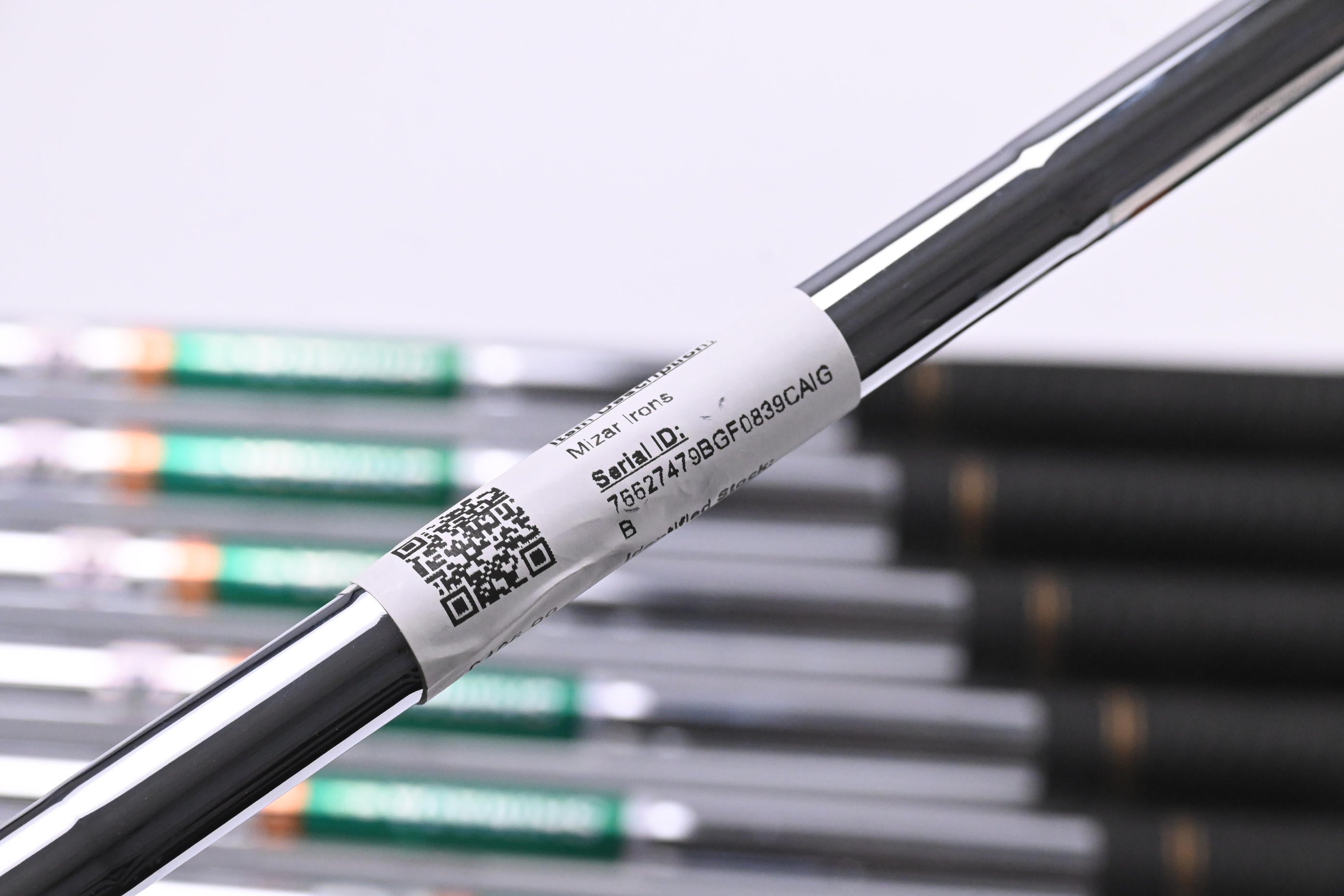 Vega Mizar Irons / 5-PW+GW / Stiff Flex Shimada Tour Lite Steel Shafts