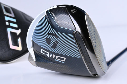 Taylormade Qi10 Max Designer Series Driver / 9 Degree / Stiff Flex Ventus TR