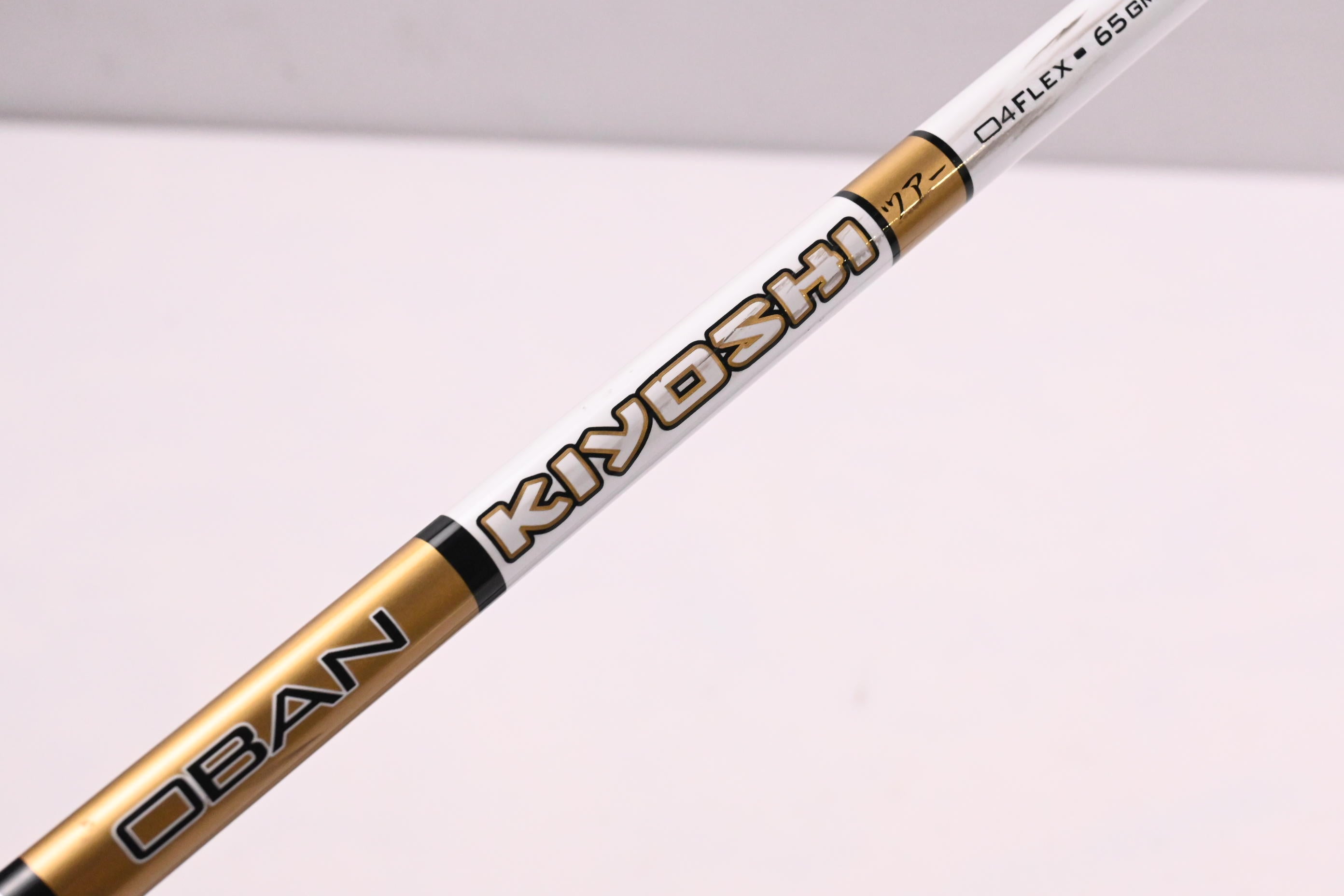 Oban Kiyoshi White 65 #3 Wood Shaft / Stiff Flex / Taylormade 2nde Gen