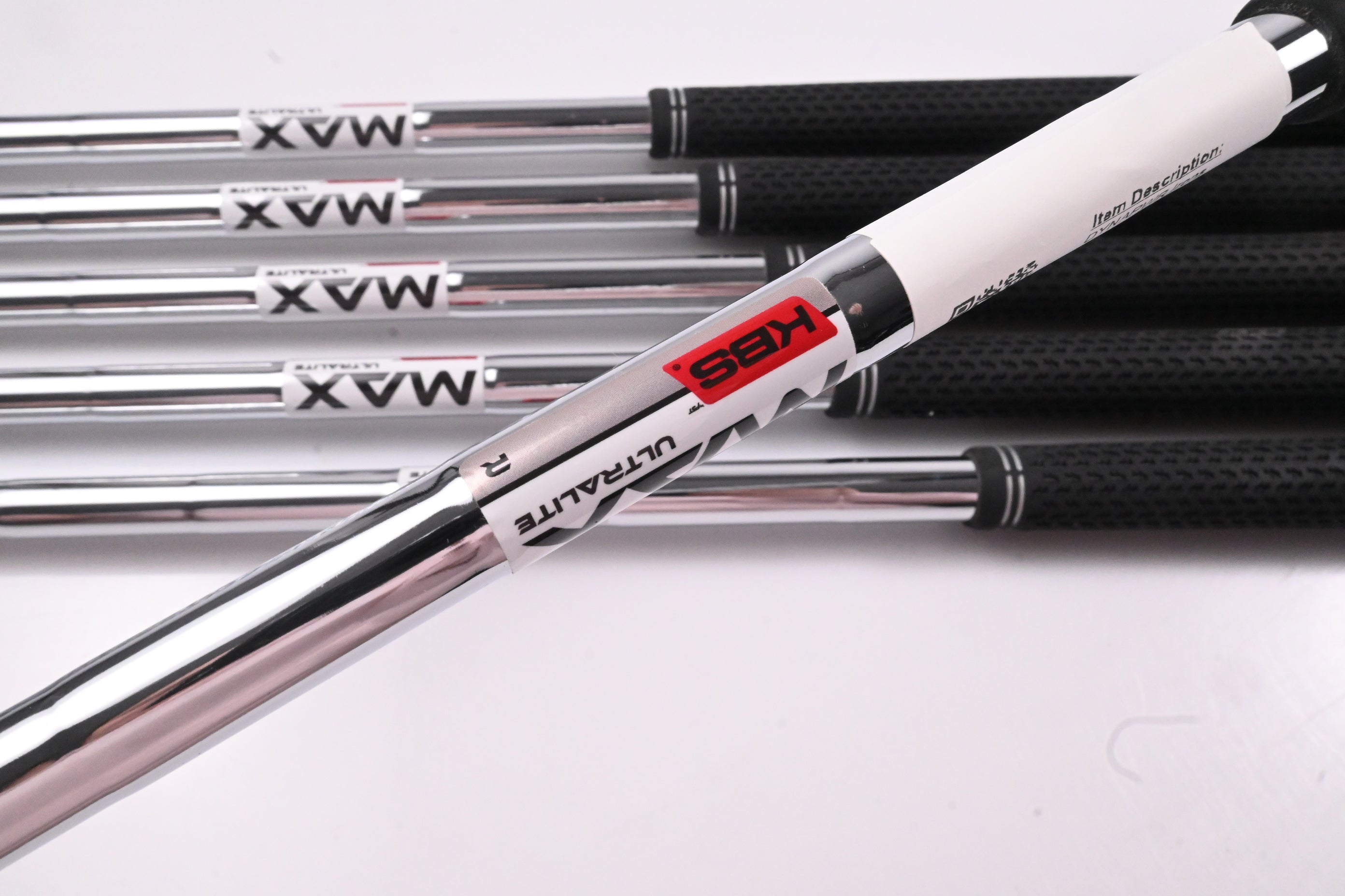 Wilson DYNAPWR Irons / 5-PW / Regular Flex KBS MAX UltraLite Shafts