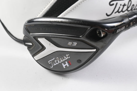 Titleist 818 H1 #4 Hybrid / 23 Degree / Stiff Flex EvenFlow Blue 85 Shaft