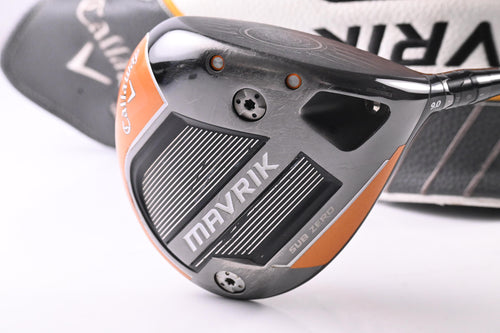 Callaway Mavrik Sub Zero Driver / 9 Degree / Stiff Flex Kai'li White 70 Shaft