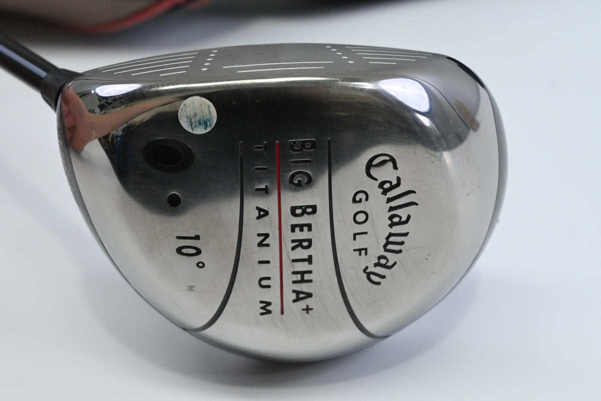Left Hand Callaway Big Bertha Titanium Driver / 10 Degree / Regular Flex RCH 65