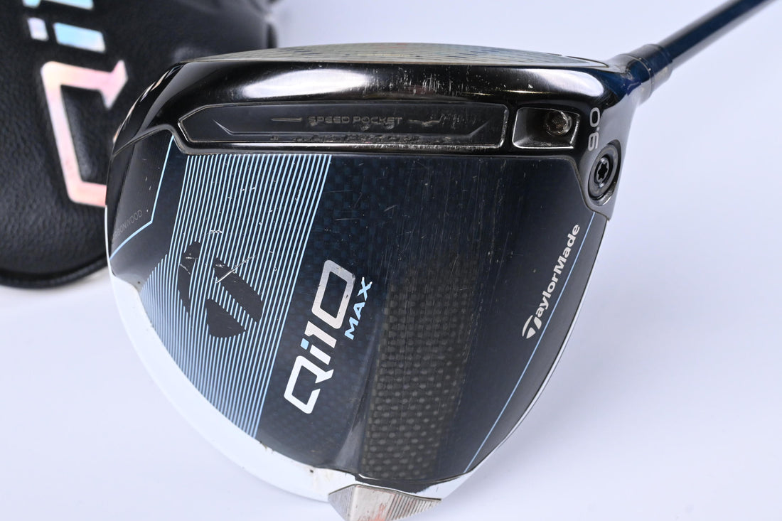 Taylormade Qi10 Max Designer Series Driver / 9 Degree / Stiff Flex Ventus TR