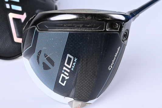 Taylormade Qi10 Max Designer Series Driver / 9 Degree / Stiff Flex Ventus TR