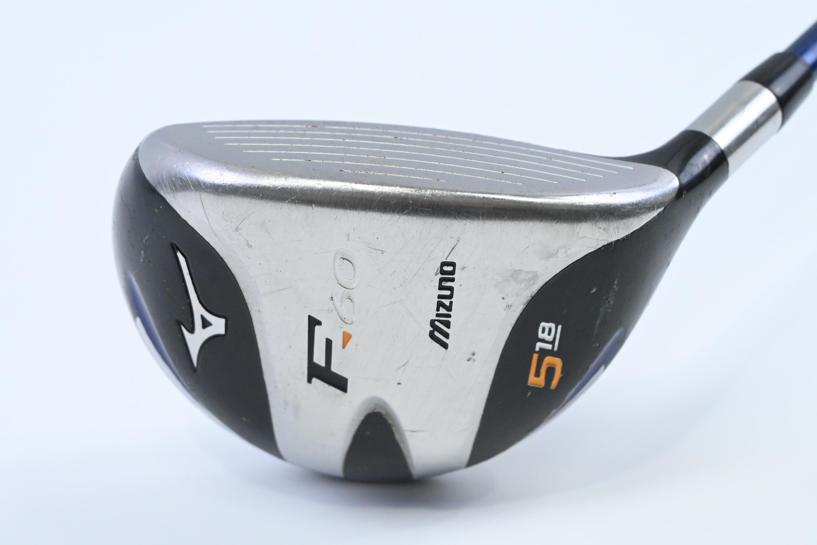 Mizuno F-60 #5 Wood / 18 Degree / Stiff Flex Mizuno Exsar FS3 75 Shaft