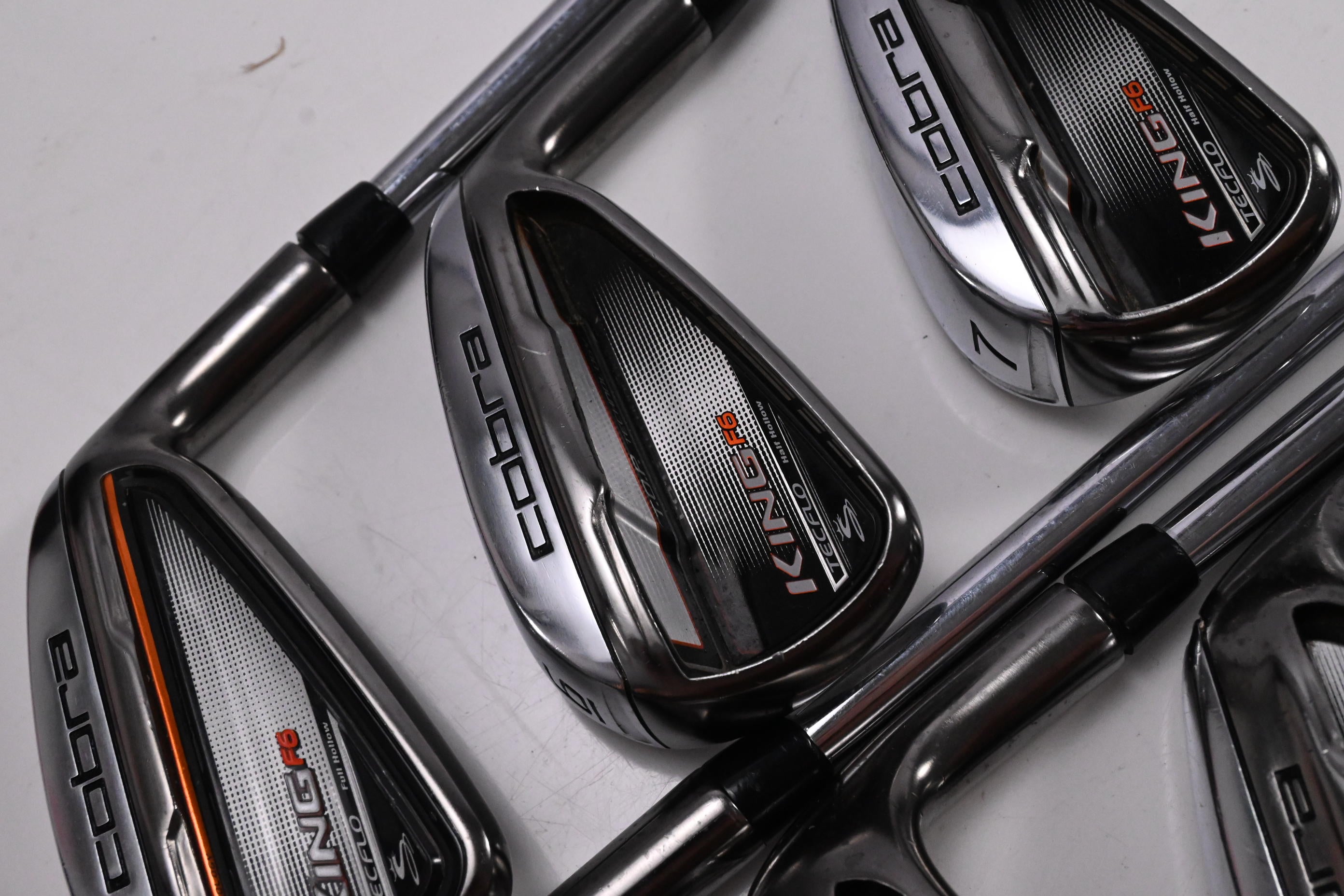 Cobra King F6 Irons / 5-PW+SW / Regular Flex Cobra King F6 Shafts