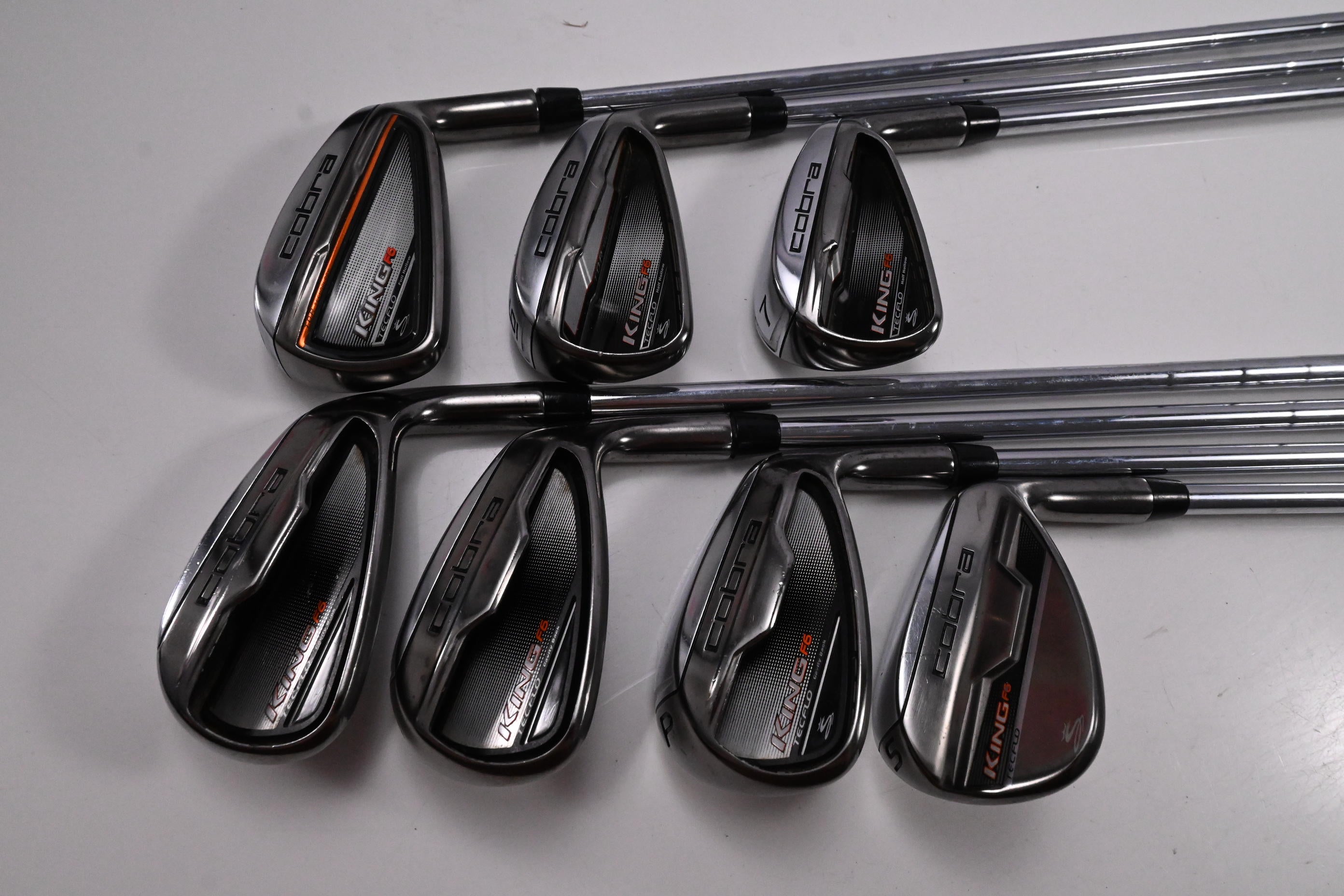 Cobra King F6 Irons / 5-PW+SW / Regular Flex Cobra King F6 Shafts