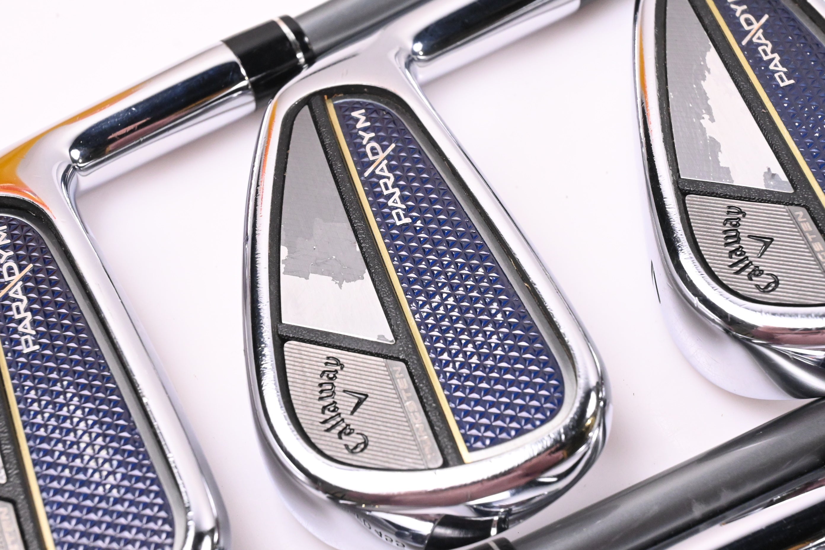 Callaway Paradym Irons / 5-PW / Regular Flex Hzrdus Gen4 Silver 65 Shafts