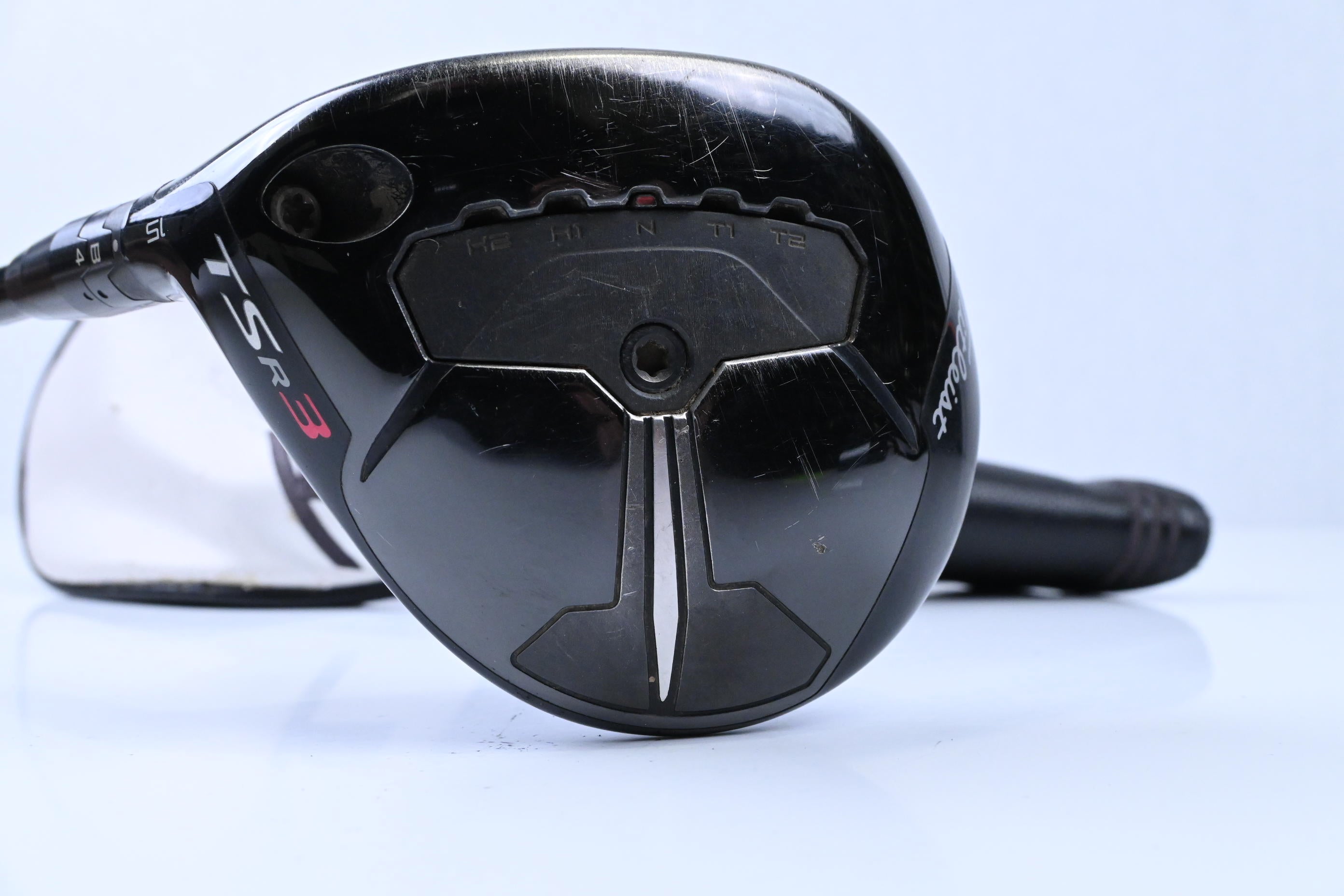 Left Hand Titleist TSR3 #3 Wood / 15 Degree / X-Flex HZRDUS Gen4 Black 70