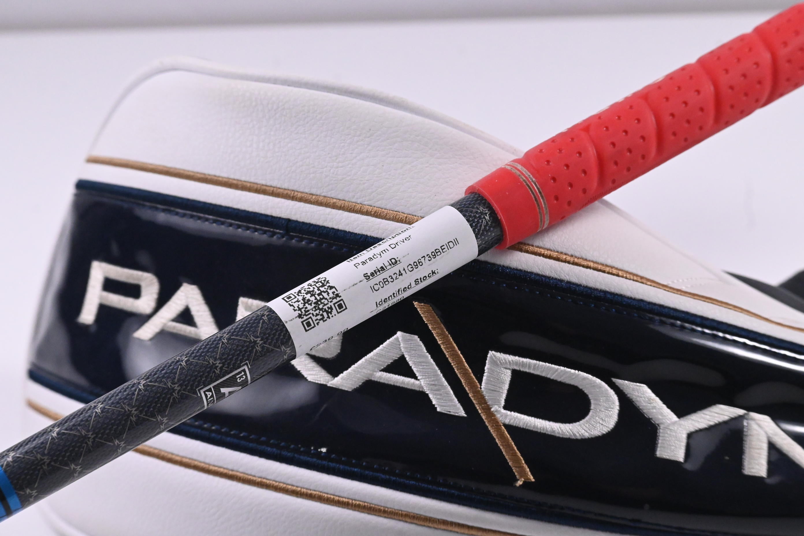 Callaway Paradym Driver / 10.5 Degree / Regular Flex Tensei AV Raw Blue 55 Shaft