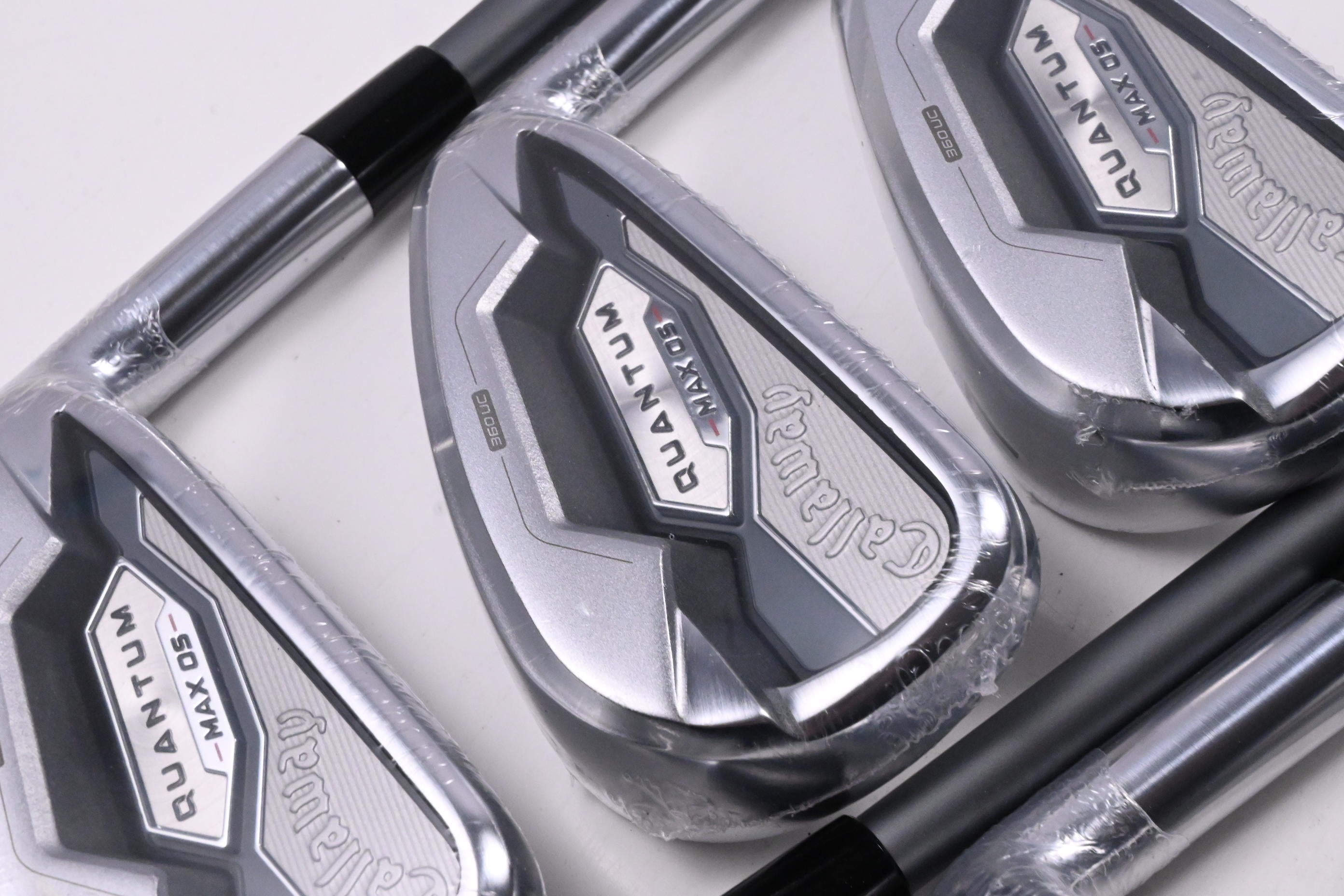 Callaway Quantum Max OS Irons / 5-PW / Regular Flex Denali Frost Silver 60