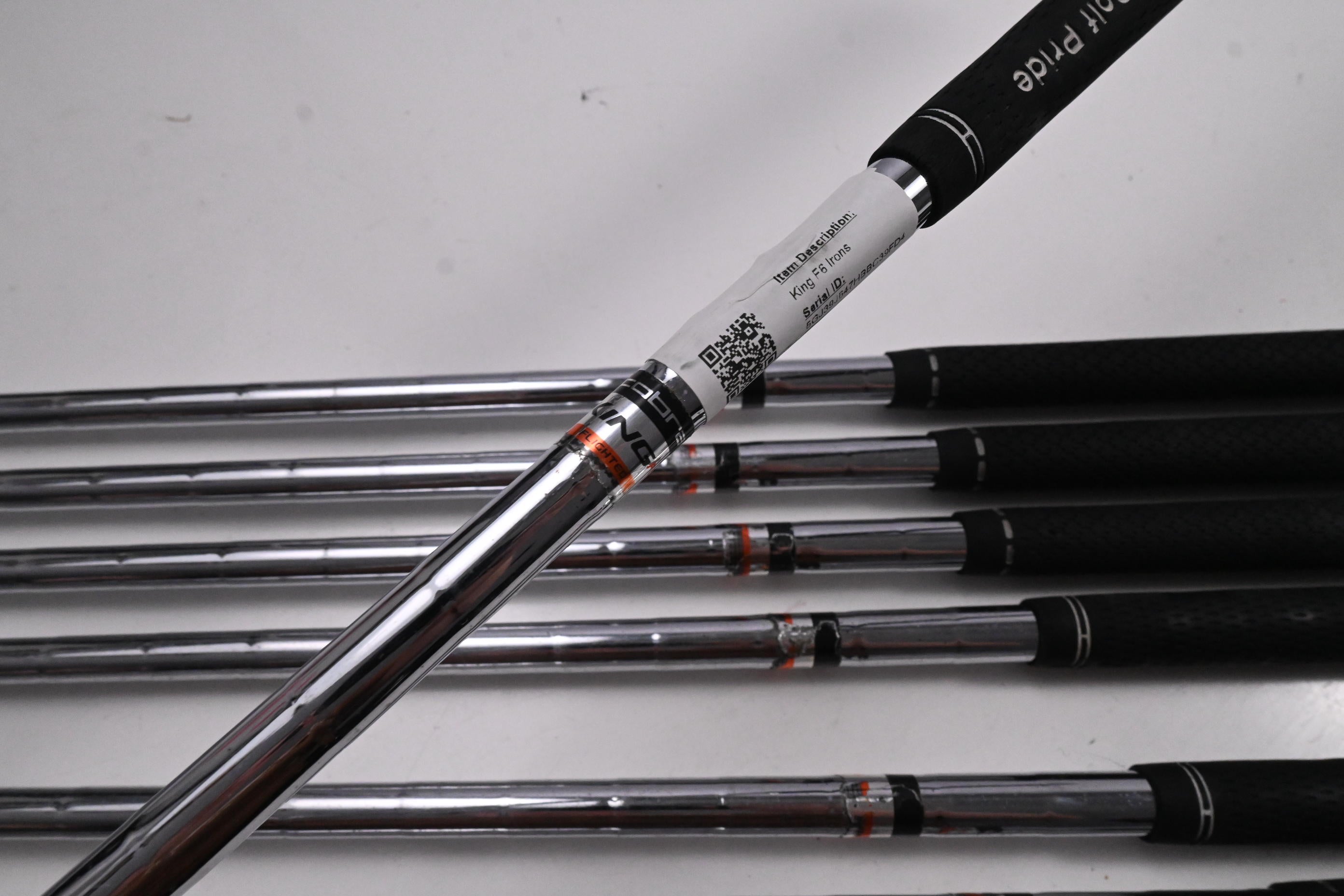 Cobra King F6 Irons / 5-PW+SW / Regular Flex Cobra King F6 Shafts