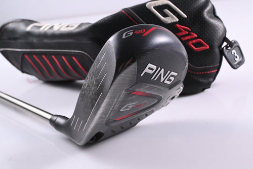 Left Hand Ping G410 #3 Wood / 14.5 Degree / Stiff Flex Ping Tour 65 Shaft