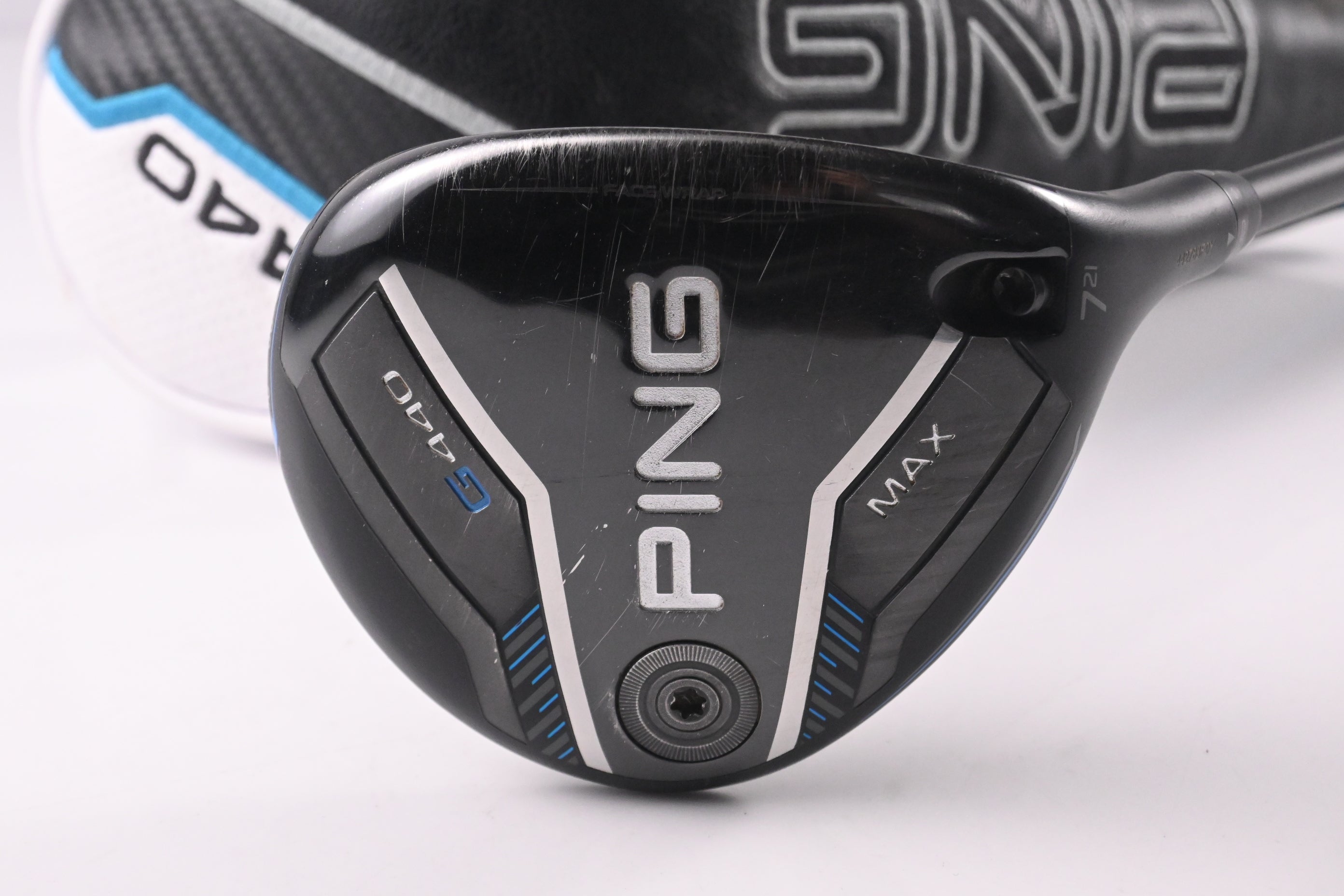 Ping G440 Max #7 Wood / 21 Degree / Regular Flex Ping Alta CB Blue 65 Shaft