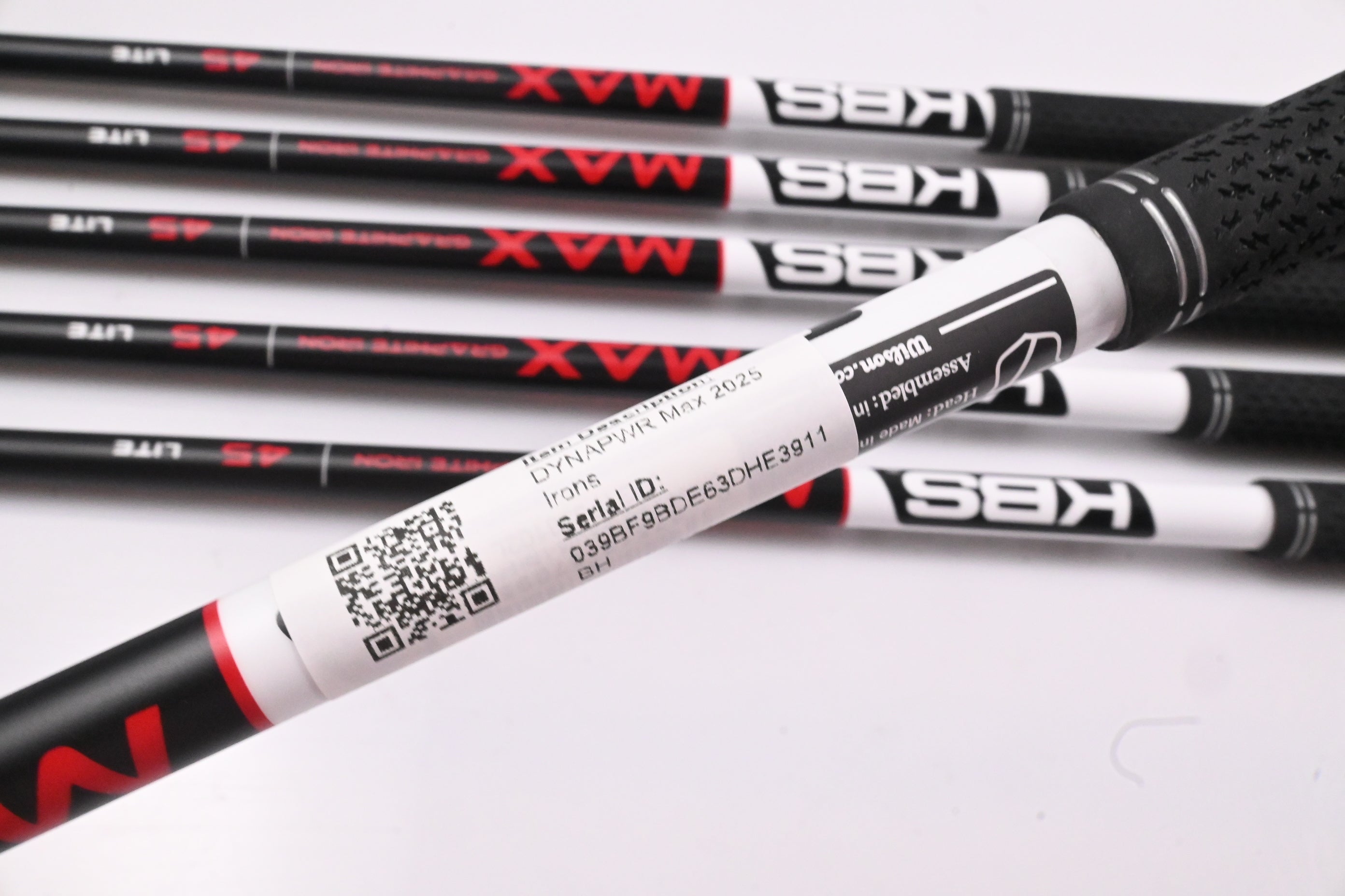 Ladies Wilson DYNAPWR Max 2025 Irons / 6-PW+SW / Ladies Flex KBS MAX 45