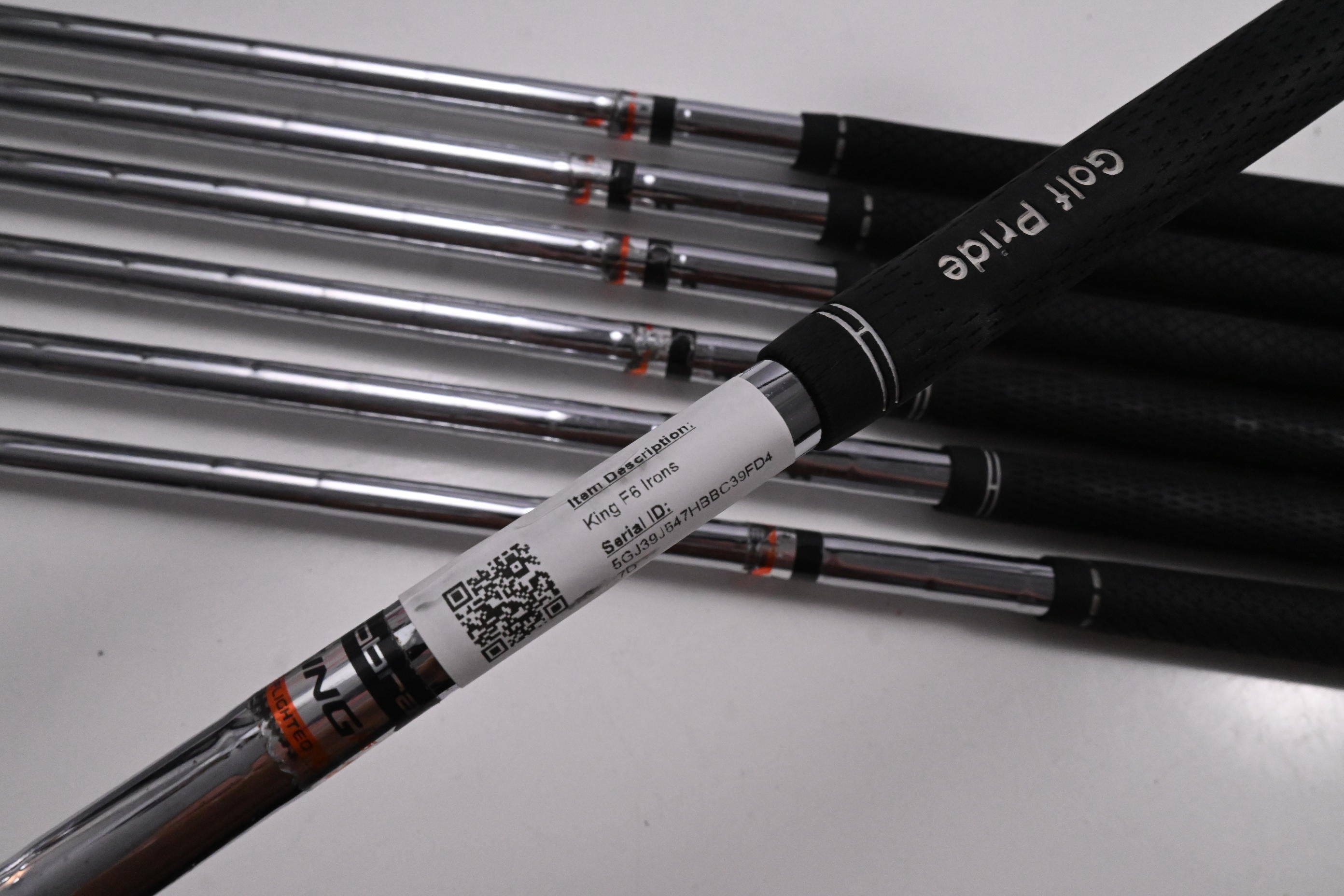 Cobra King F6 Irons / 5-PW+SW / Regular Flex Cobra King F6 Shafts