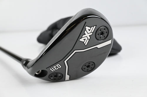 Left Hand PXG 0311 Black Ops #4 Hybrid / 22 Degree / X-Flex Tensei AV White 85