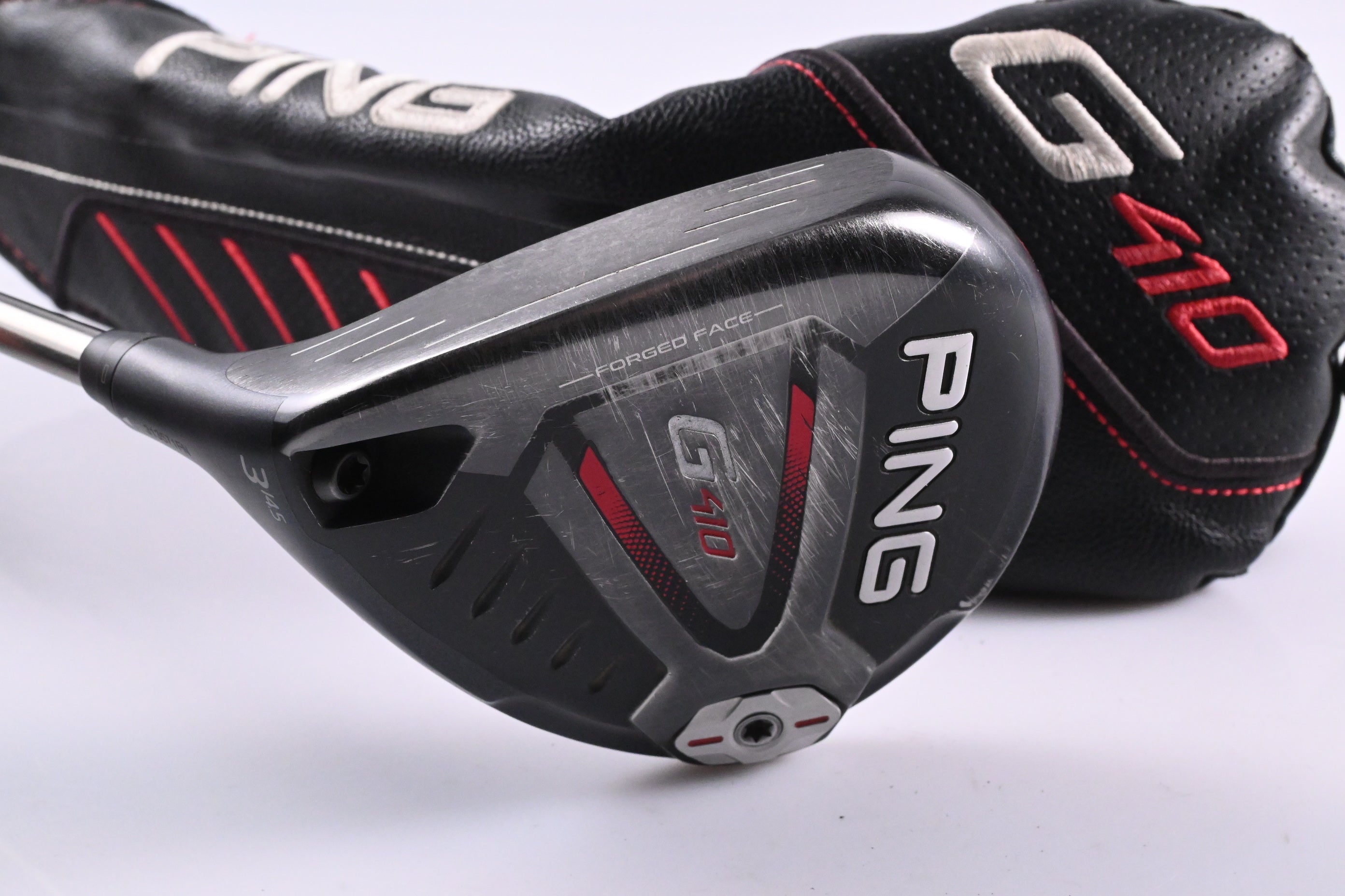 Left Hand Ping G410 #3 Wood / 14.5 Degree / Stiff Flex Ping Tour 65 Shaft
