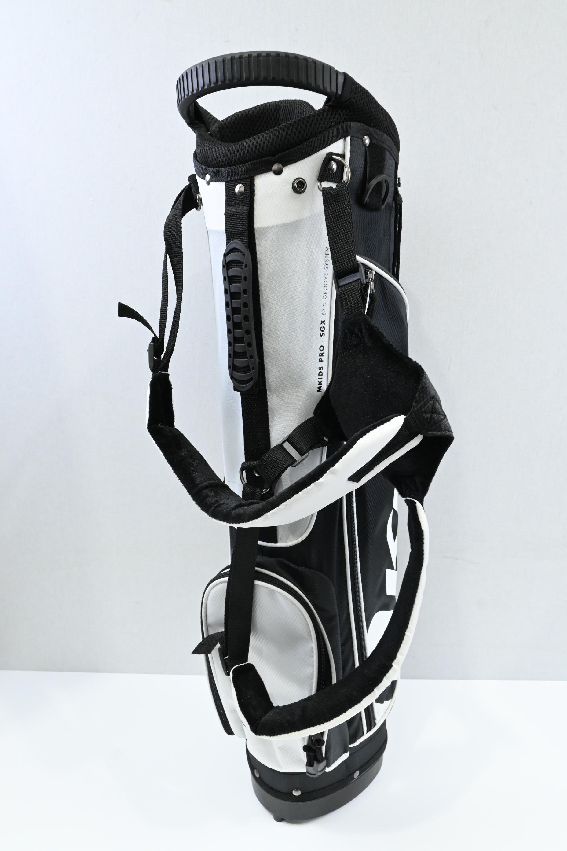 Masters Junior Stand Bag / 4-Way Divider / Black, White