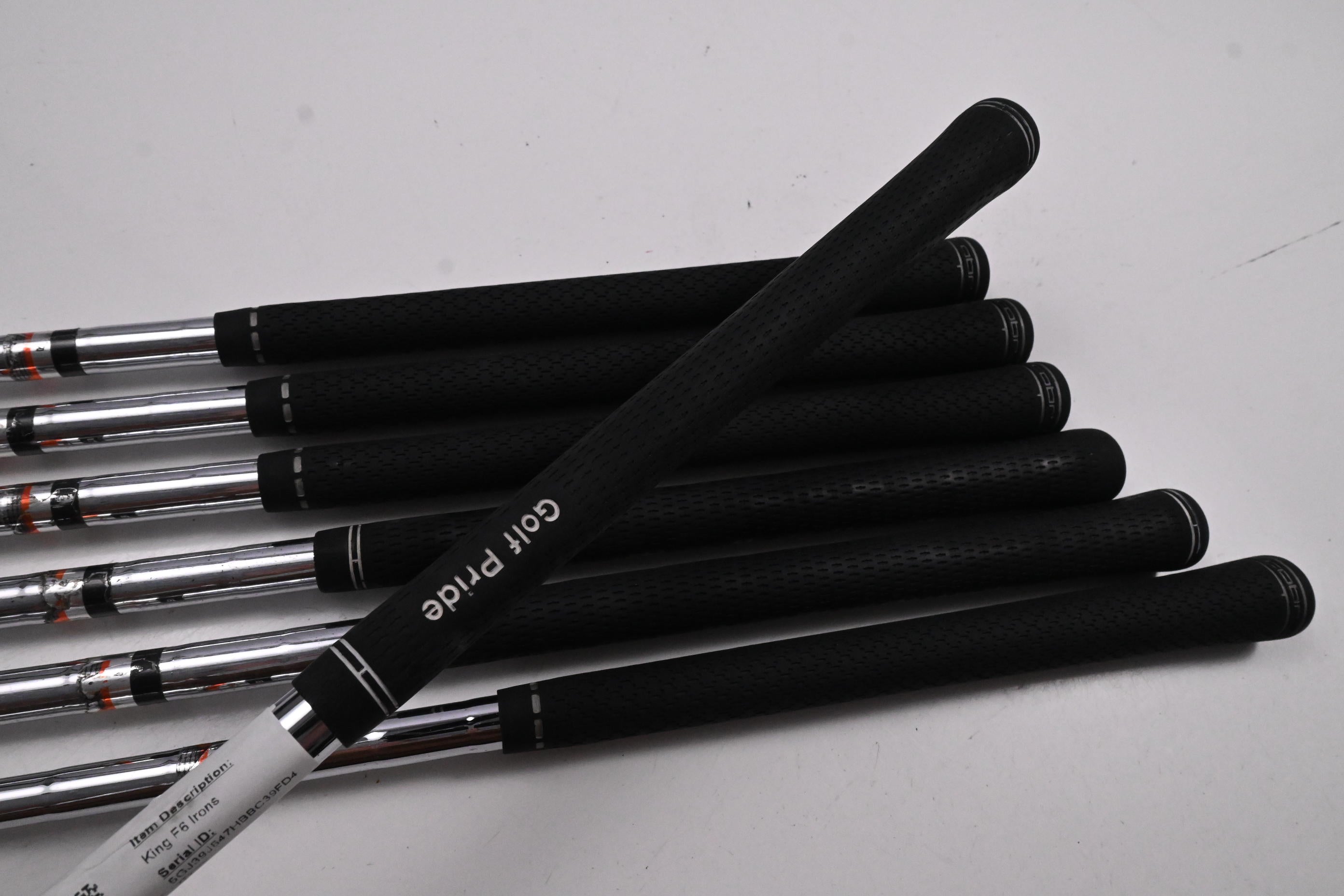 Cobra King F6 Irons / 5-PW+SW / Regular Flex Cobra King F6 Shafts